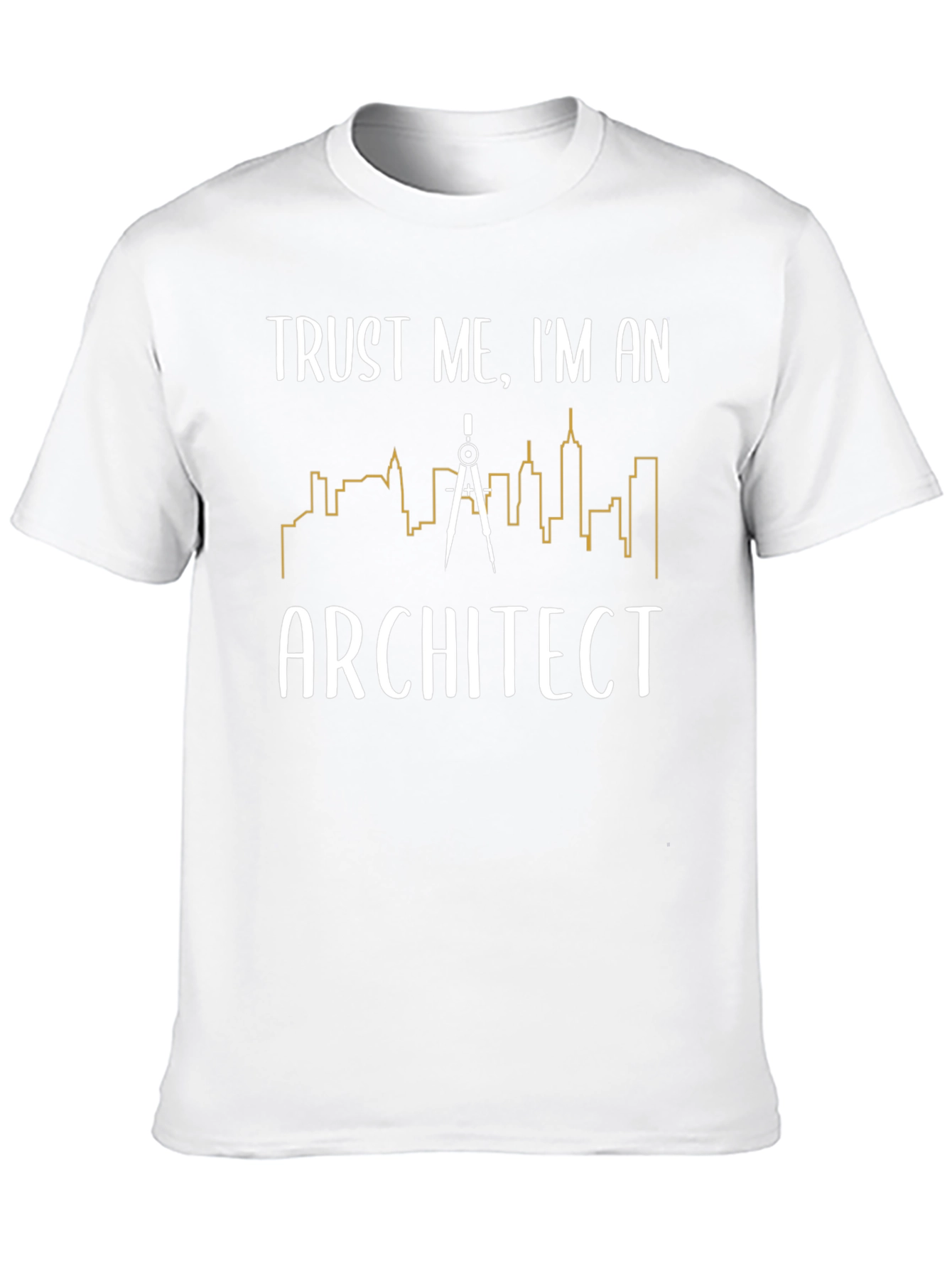 Black Trust Me, I'm an Architect T-Shirt view 10