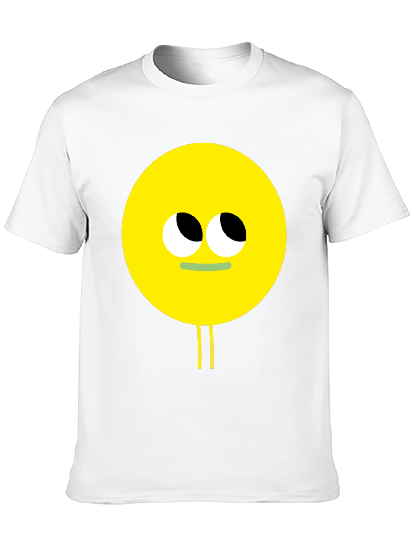 Black Funny Googly Eyes Graphic Tee - Black view 10