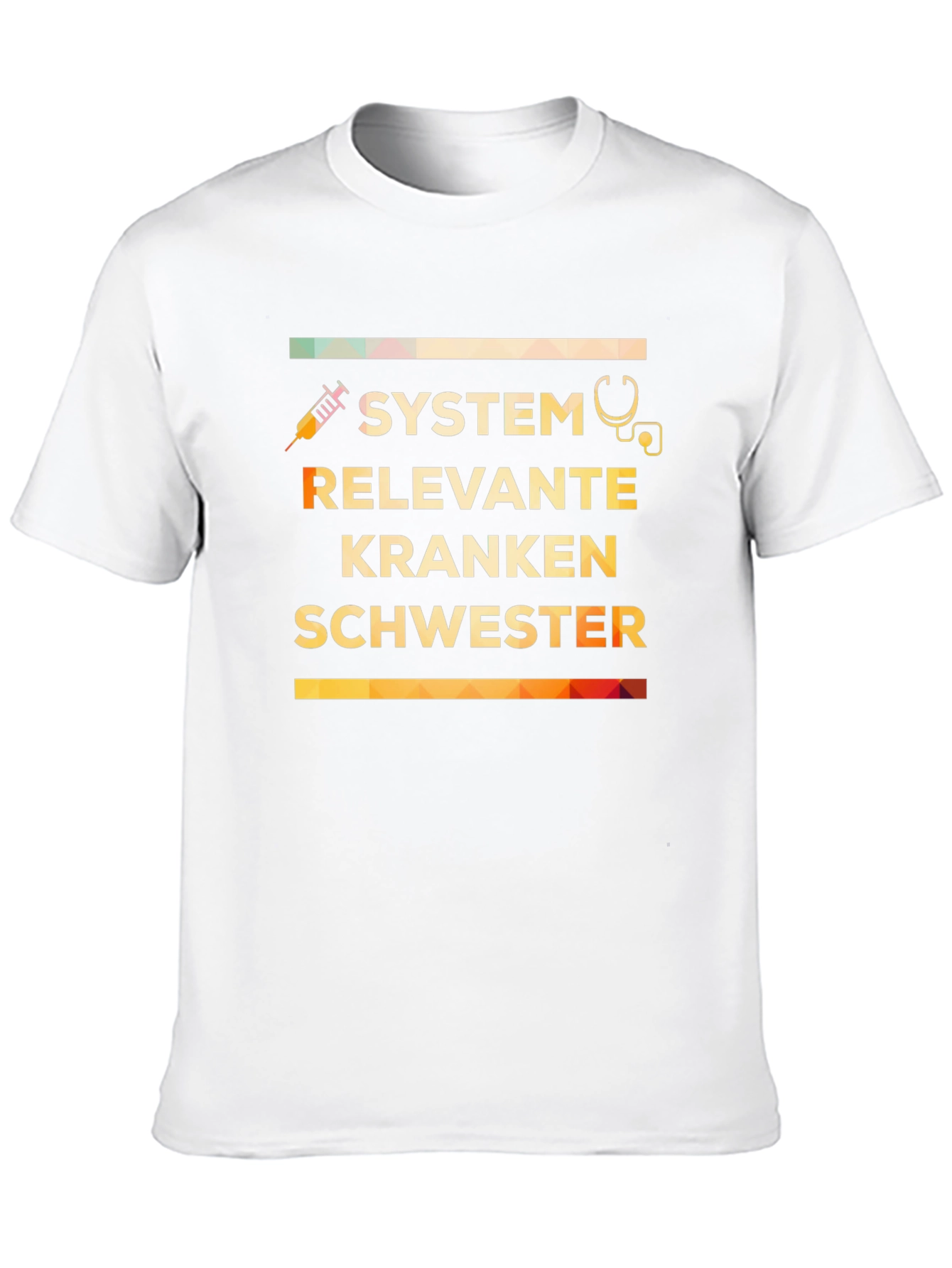 Black System Relevant Nurse T-Shirt - Black Unisex Tee view 10