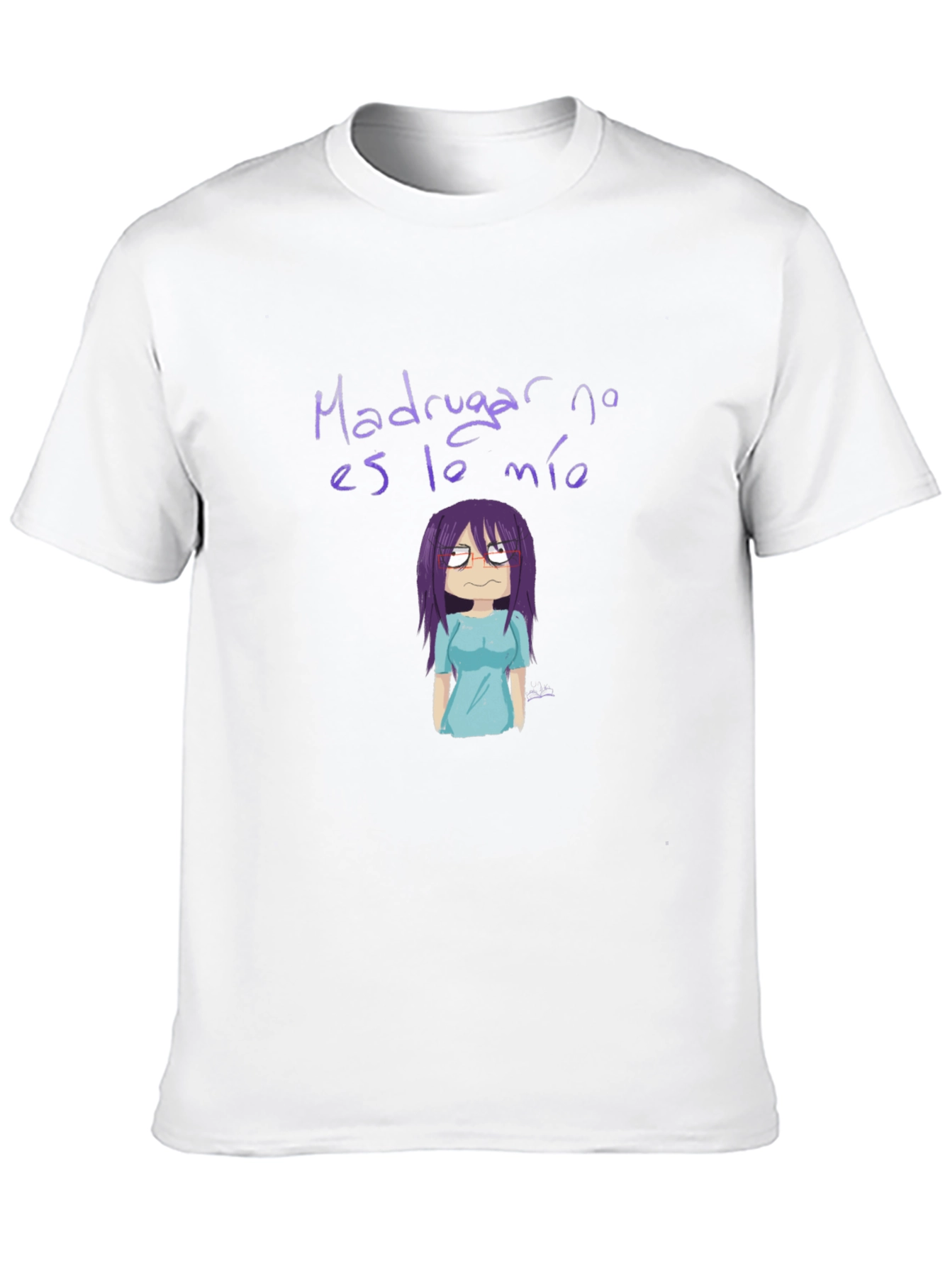 Black Funny 'Not a Morning Person' Graphic T-Shirt - Black view 10