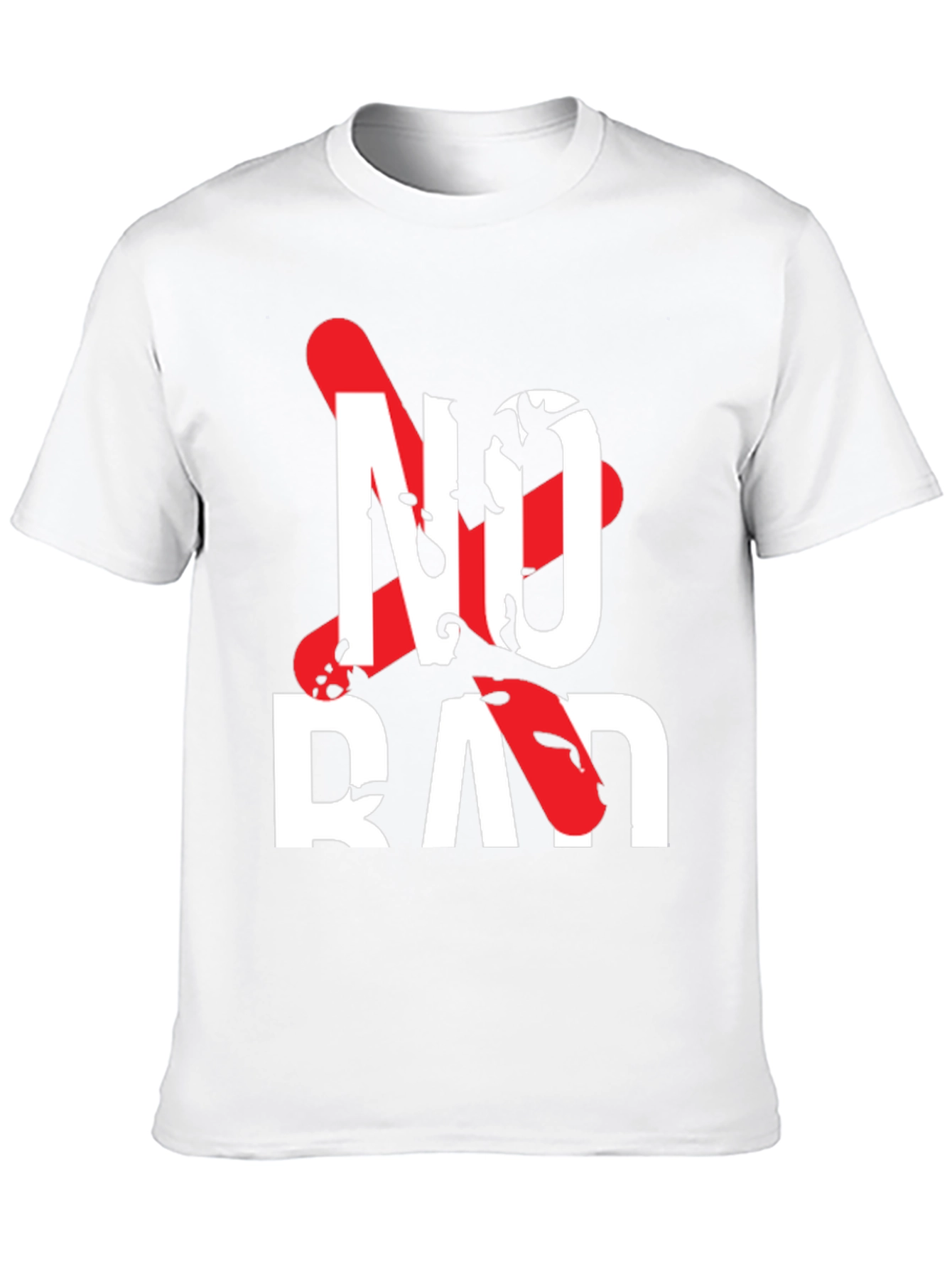 Black No Rad T-Shirt - Bold Graphic Tee view 10