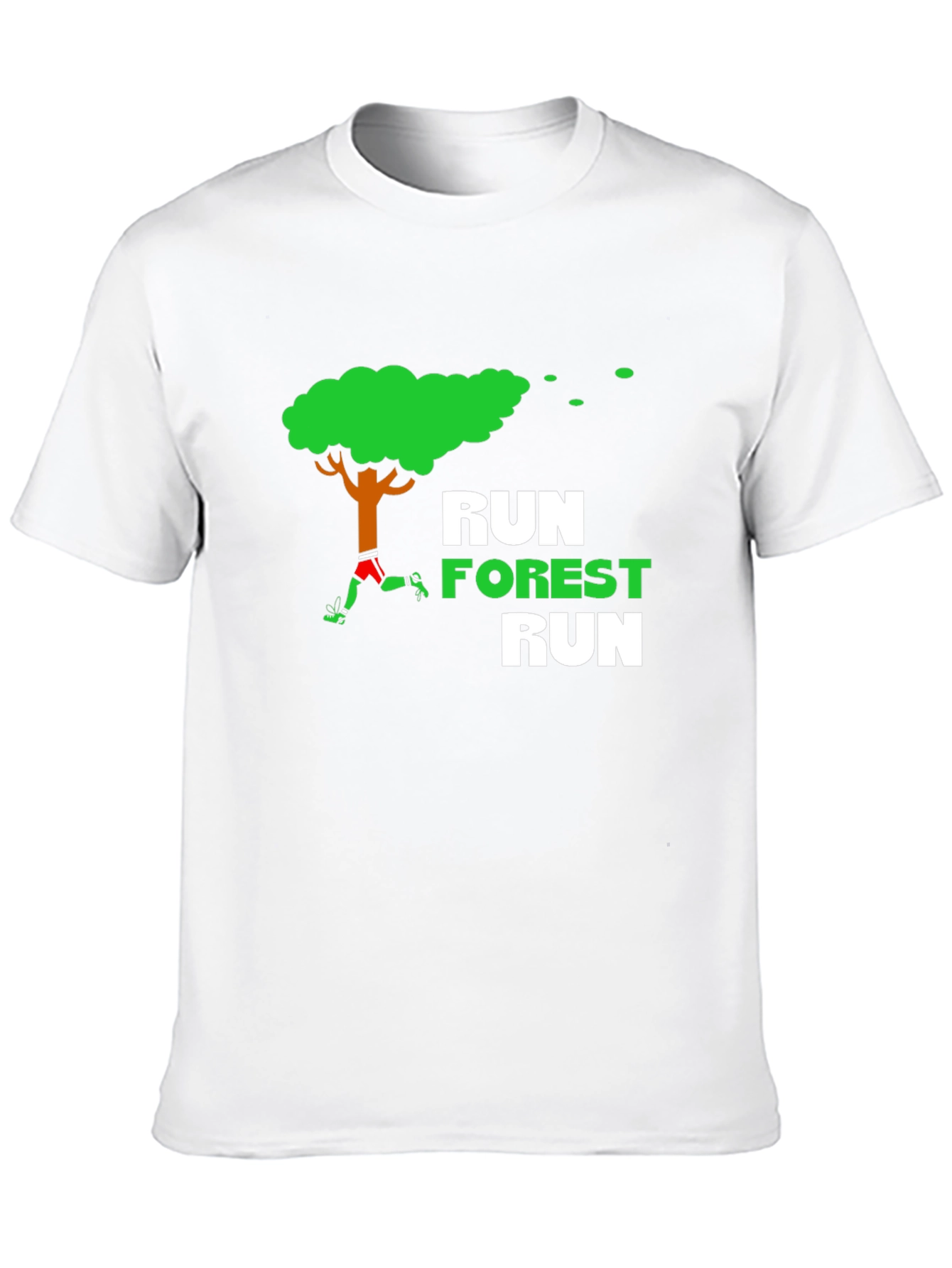Black Run Forest Run T-Shirt view 10