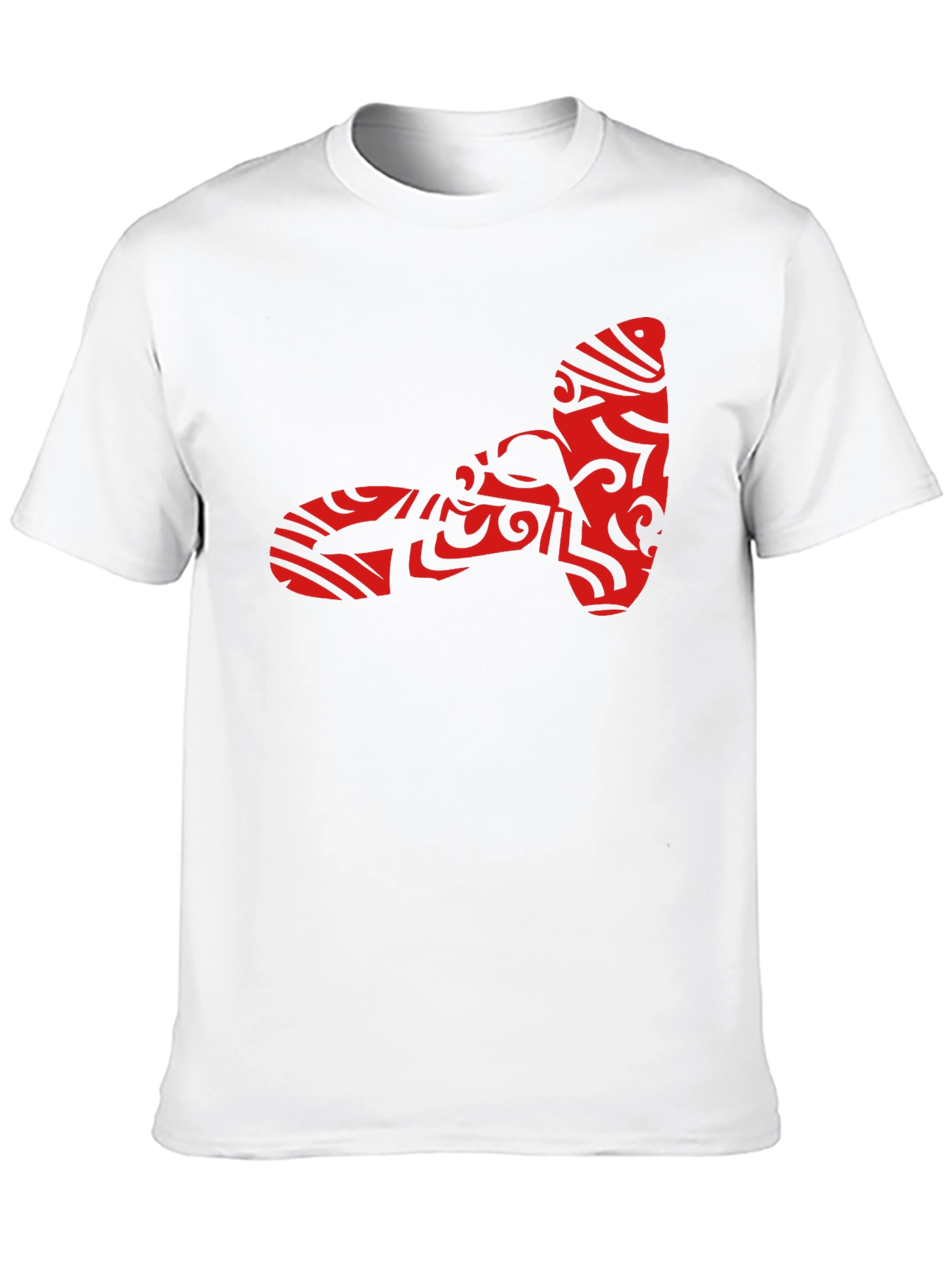 Black Tribal Tattoo Hammer Graphic Black T-Shirt view 10