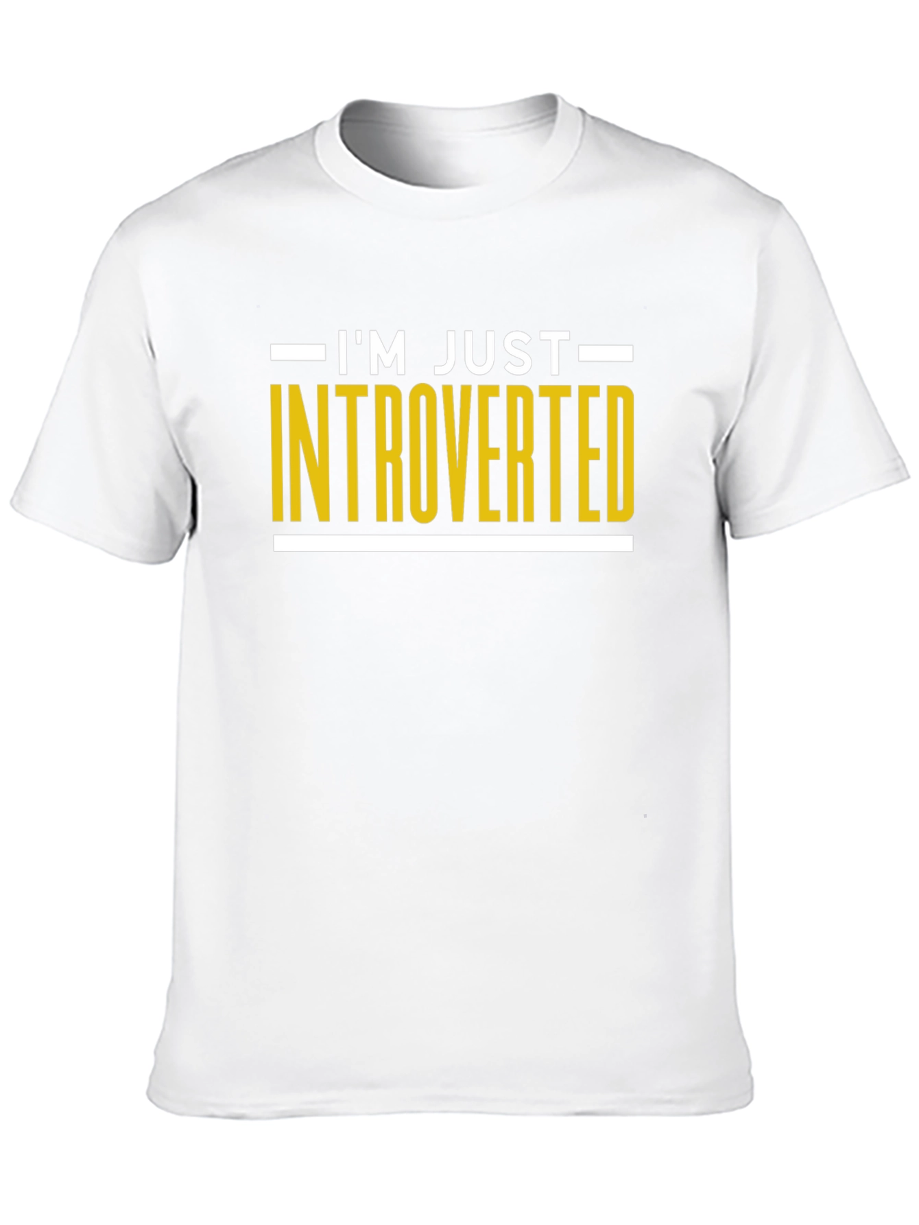 Black Introverted T-Shirt - Soft Cotton Blend view 10