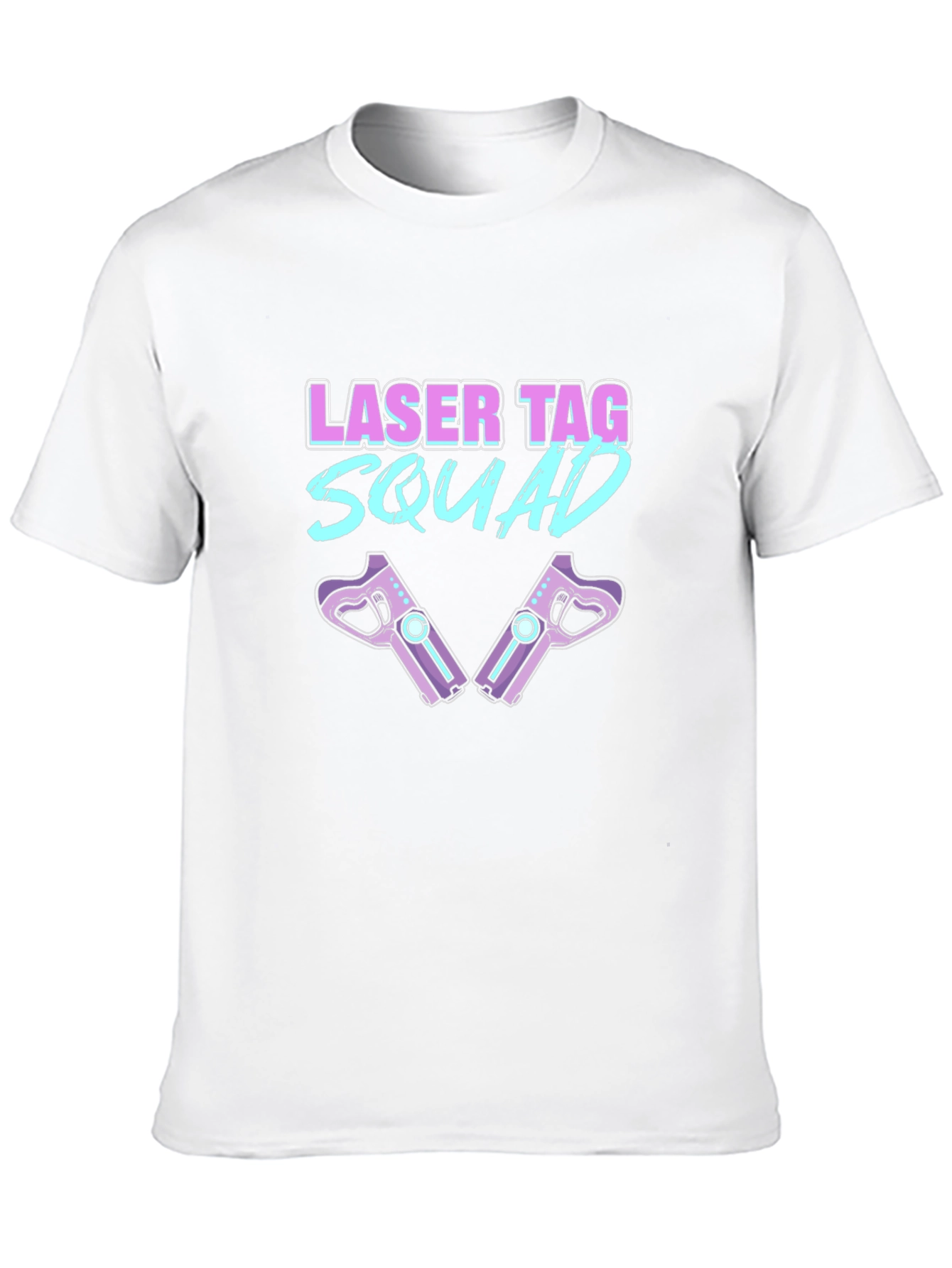 Black Laser Tag Squad Graphic Tee - Black T-Shirt view 10