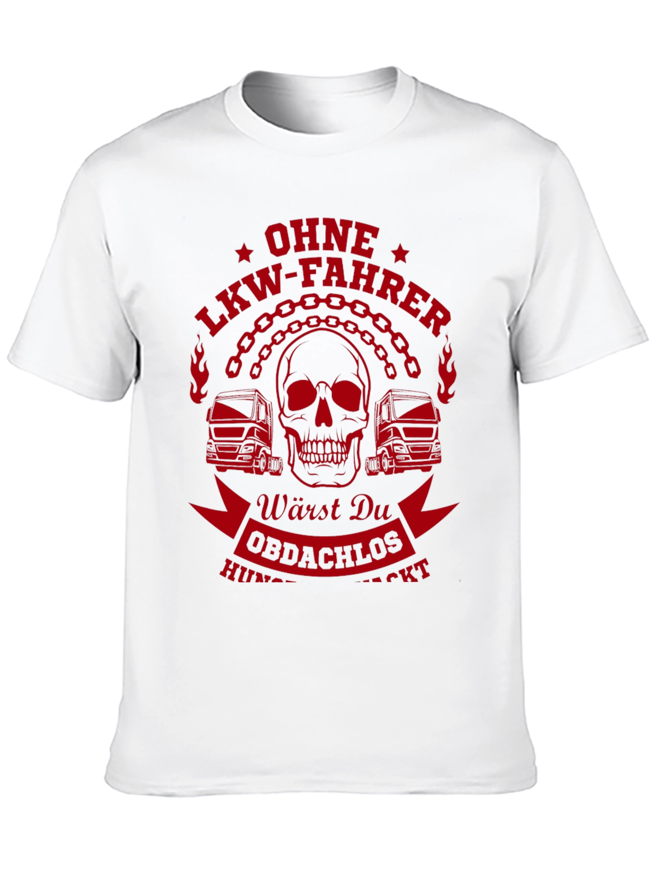 Black Truck Driver T-Shirt - Ohne LKW-Fahrer view 10