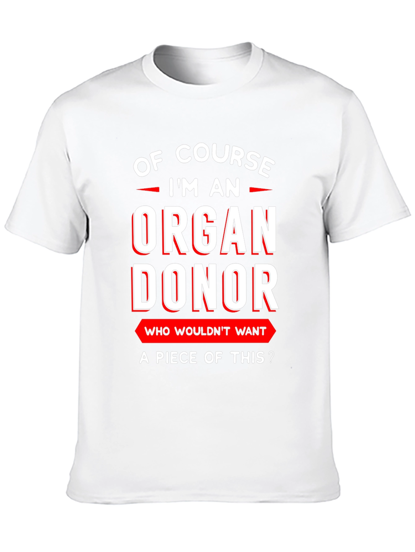 Black Organ Donor T-Shirt: Funny Graphic Tee view 10