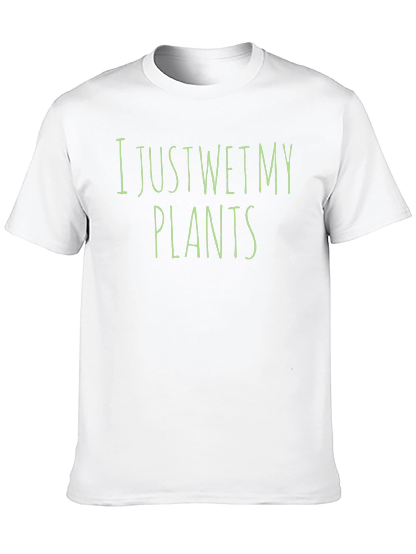 Black I Just Wet My Plants Black T-Shirt Funny Gardening Tee view 10