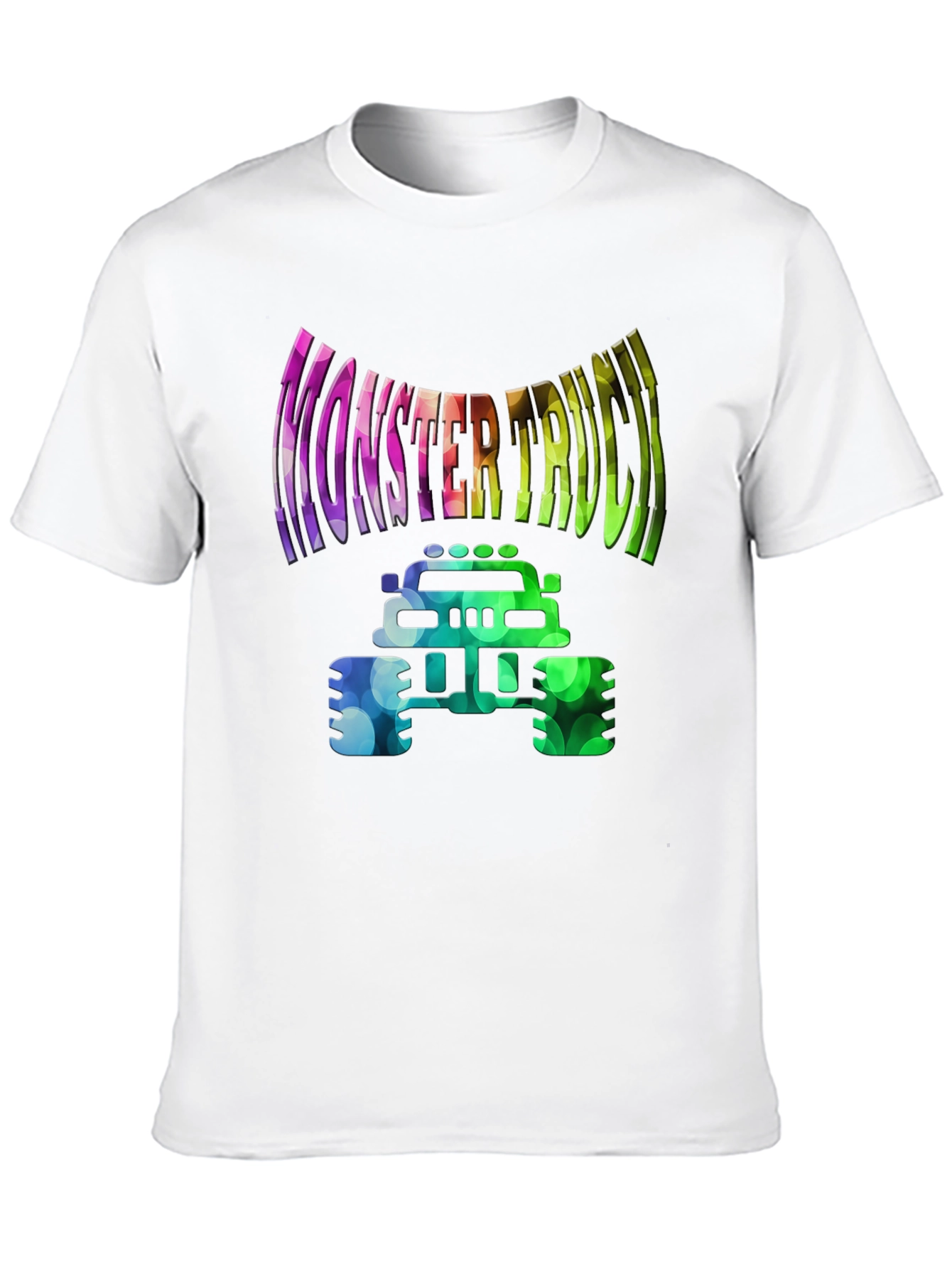 Black Monster Truck Graphic Tee - Vibrant Design Black Shirt view 10