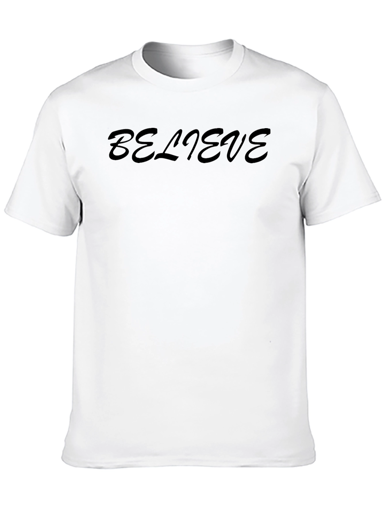 Black Believe Black Graphic T-Shirt view 10