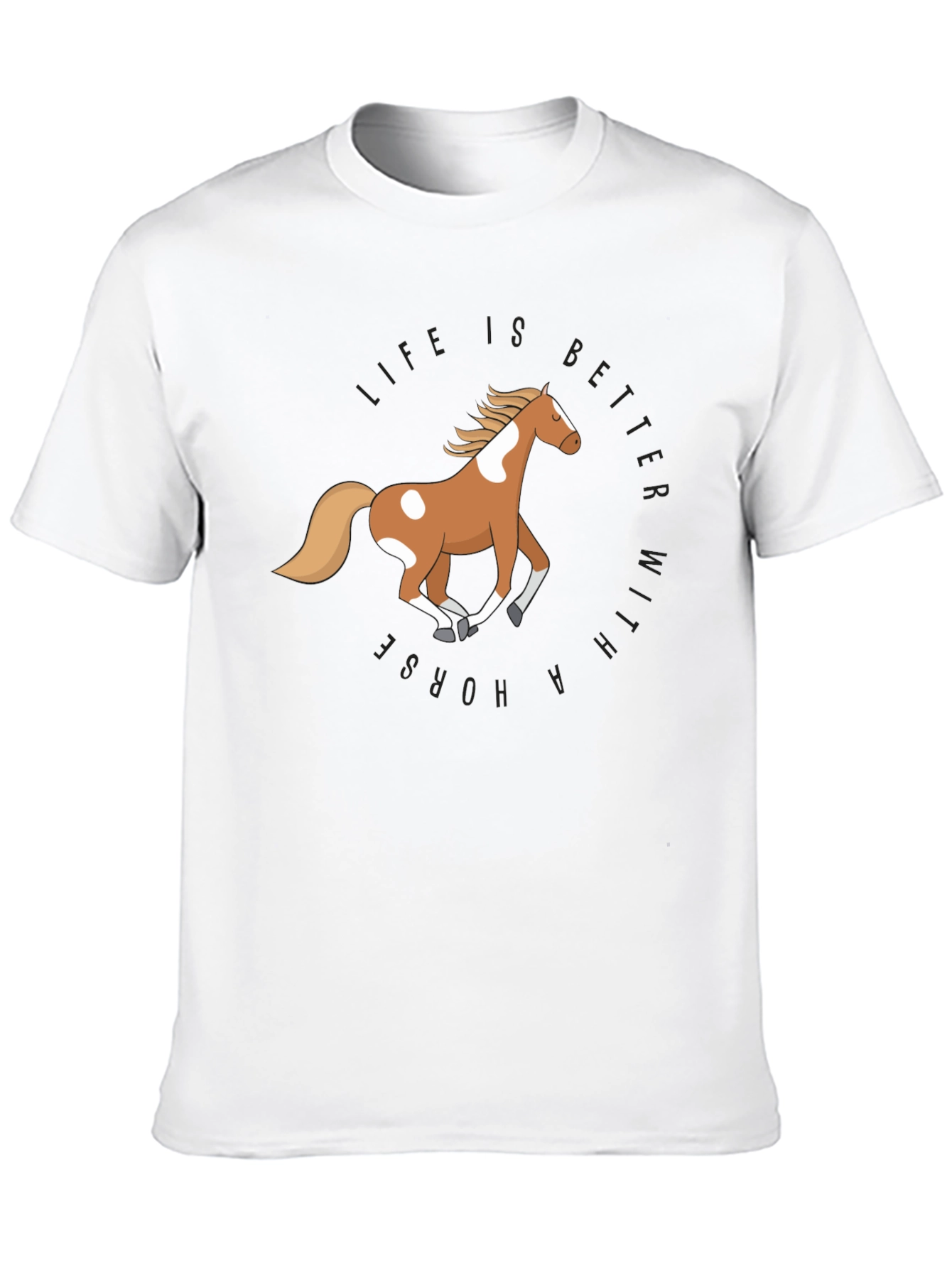 Black Life is Better with a Horse T-Shirt view 10