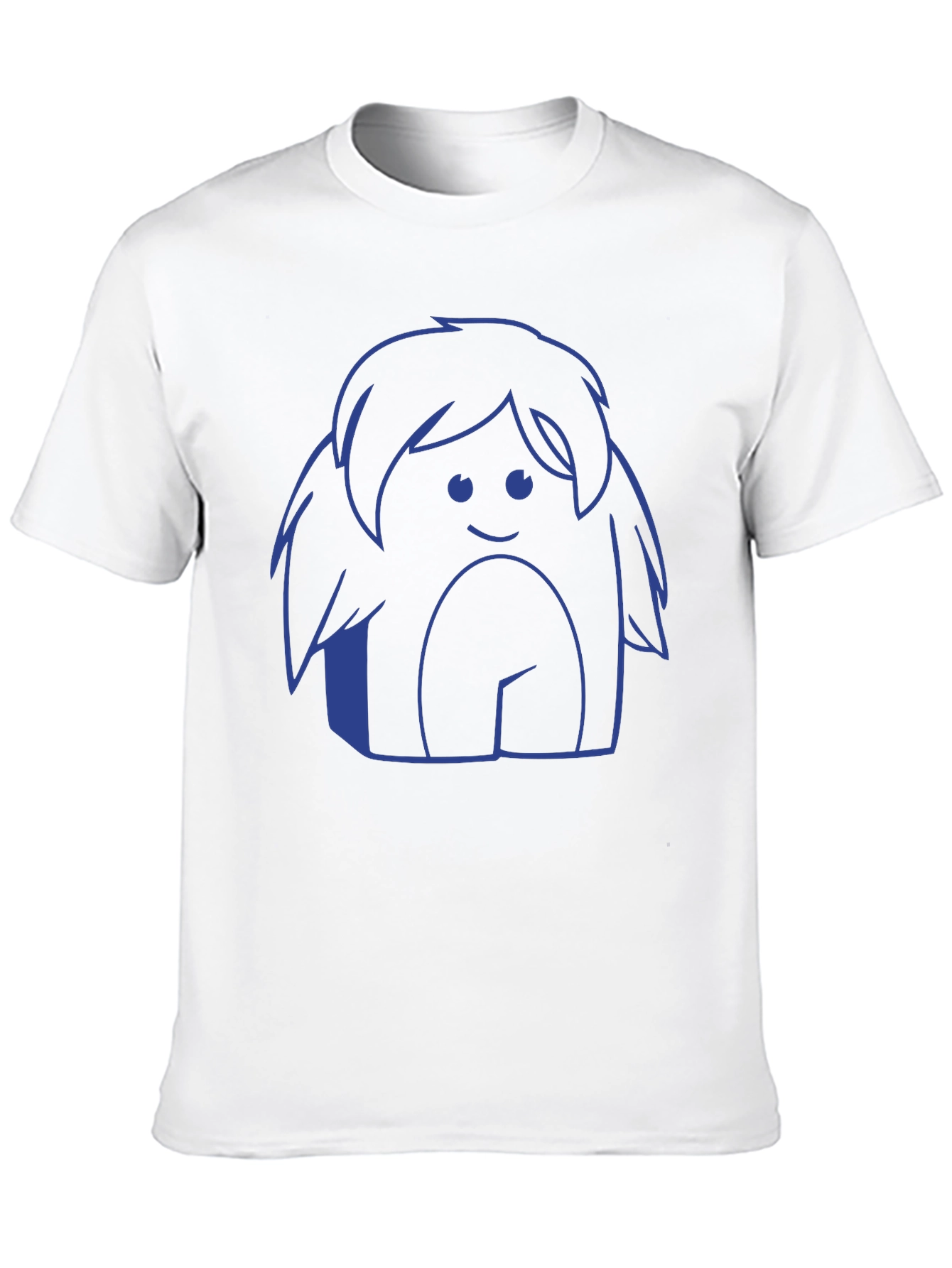 Black Cute Cartoon Monster Graphic Tee - Black view 10