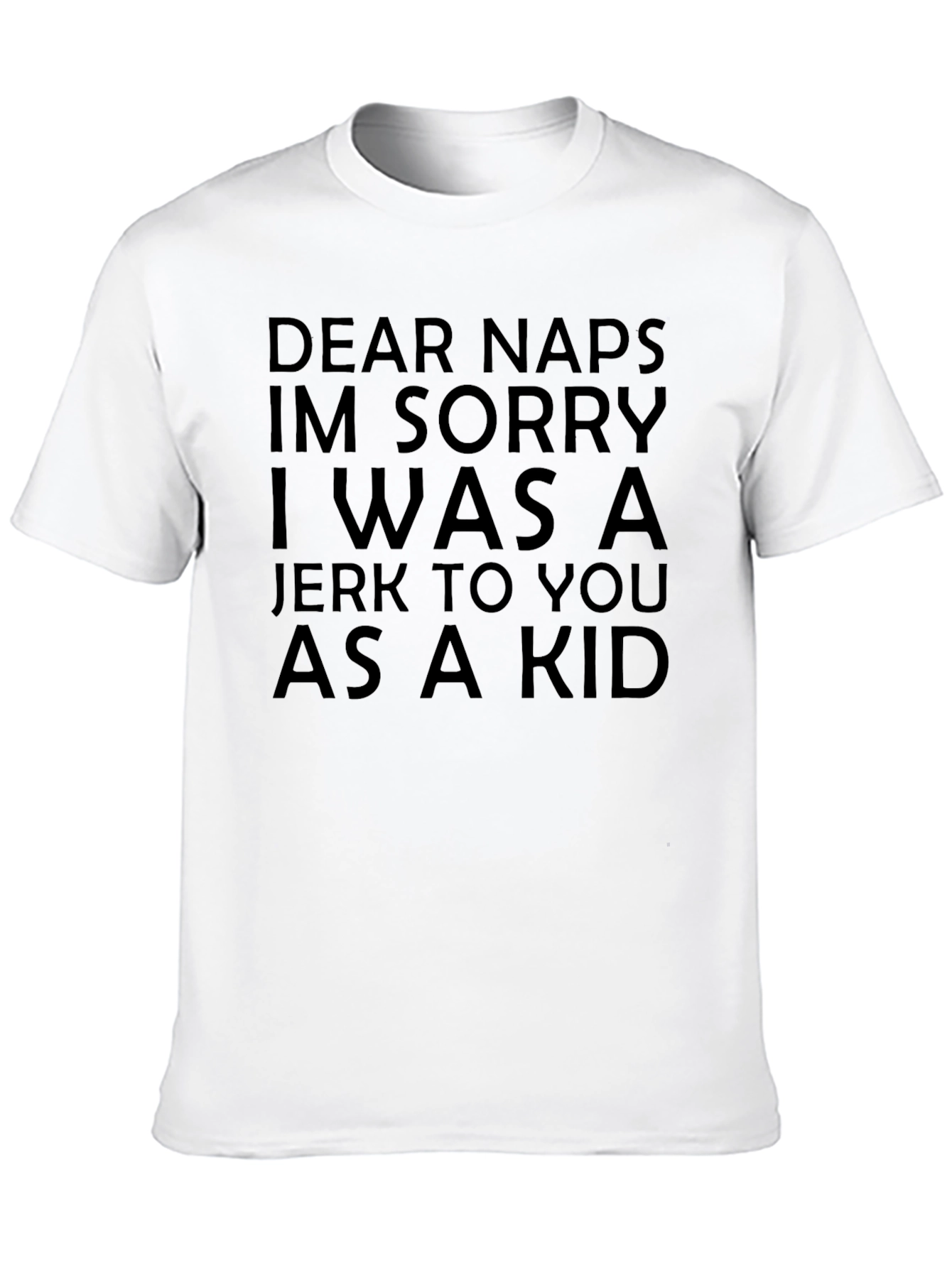 Black Dear Naps Graphic Tee - Soft Cotton T-Shirt for Men view 10