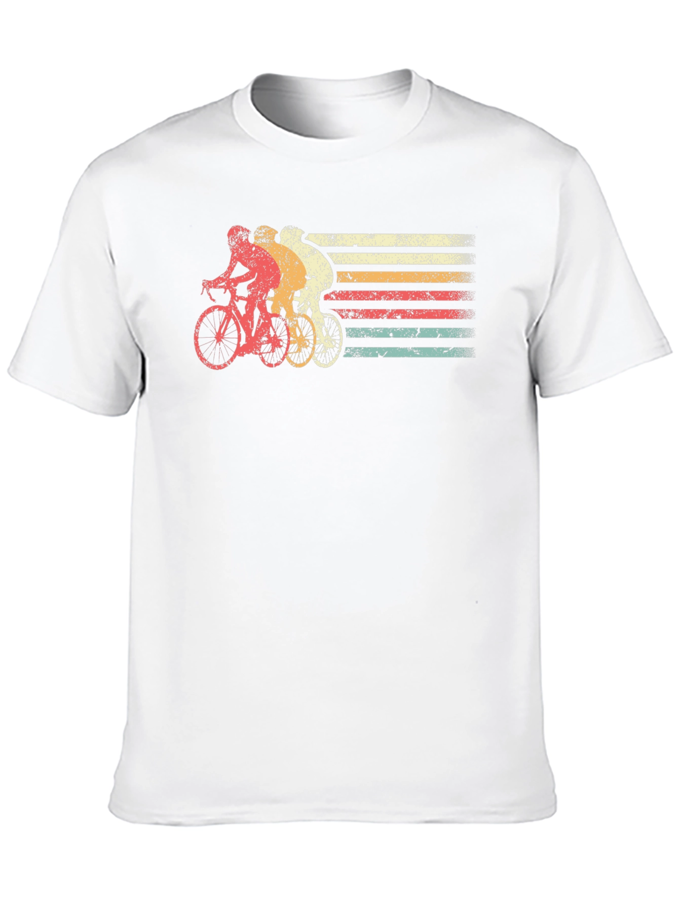 Black Vintage Cycling T-Shirt - Retro Style Bike Graphic Tee view 10