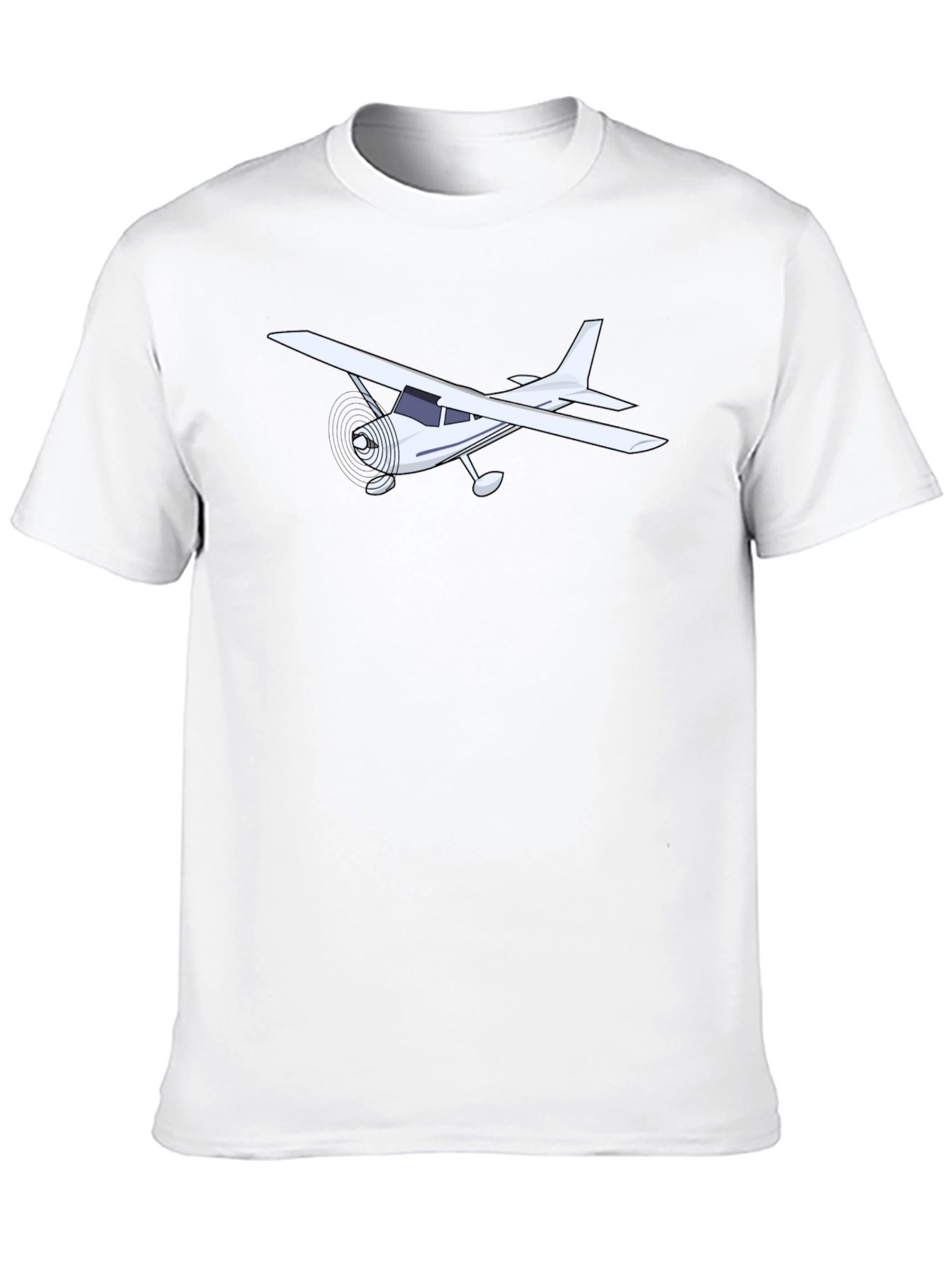 Black Aviation T-Shirt - Airplane Graphic Tee view 10