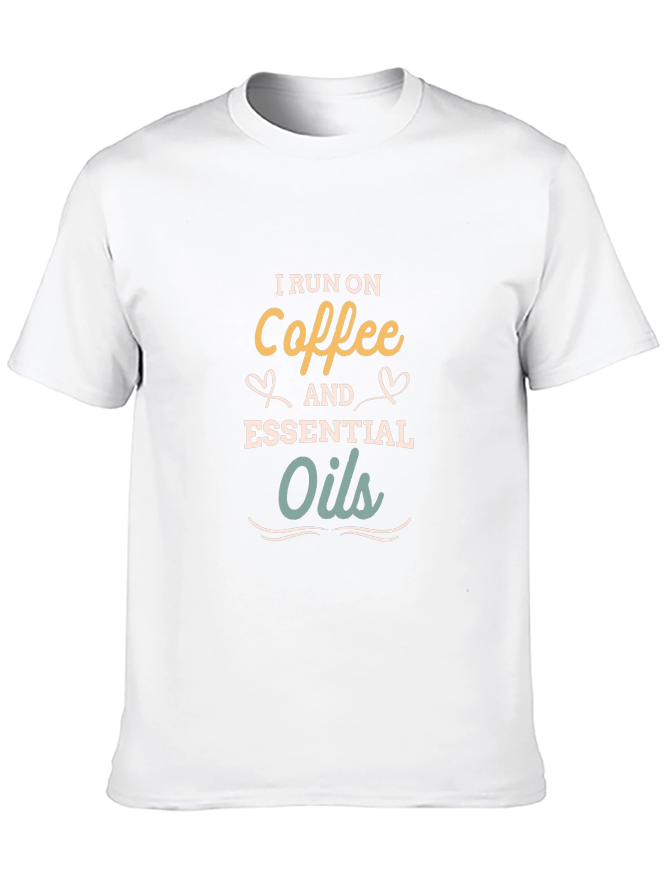 Black Coffee & Essential Oils Graphic Tee view 10