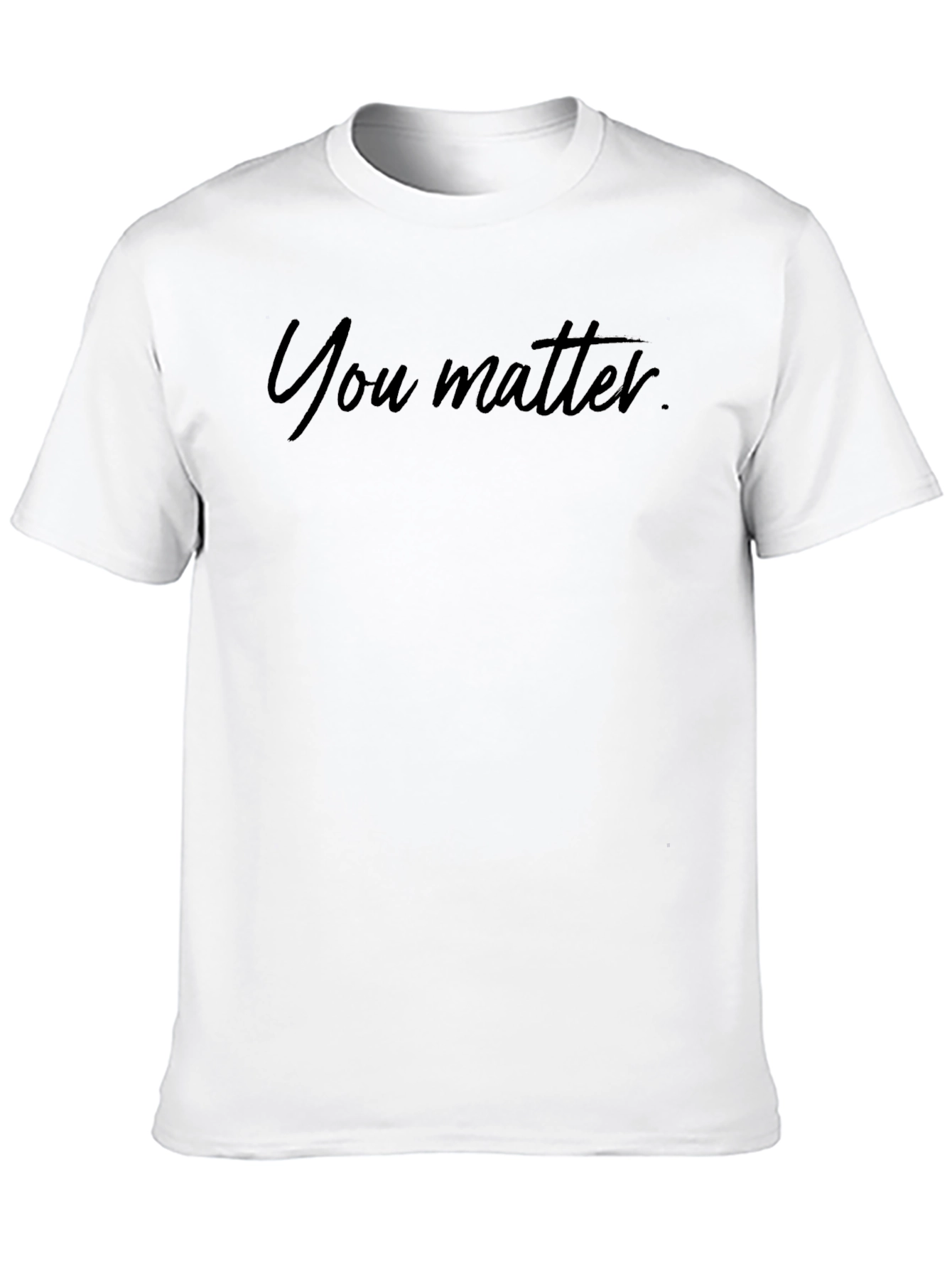 Black You Matter Graphic Tee - Black view 10