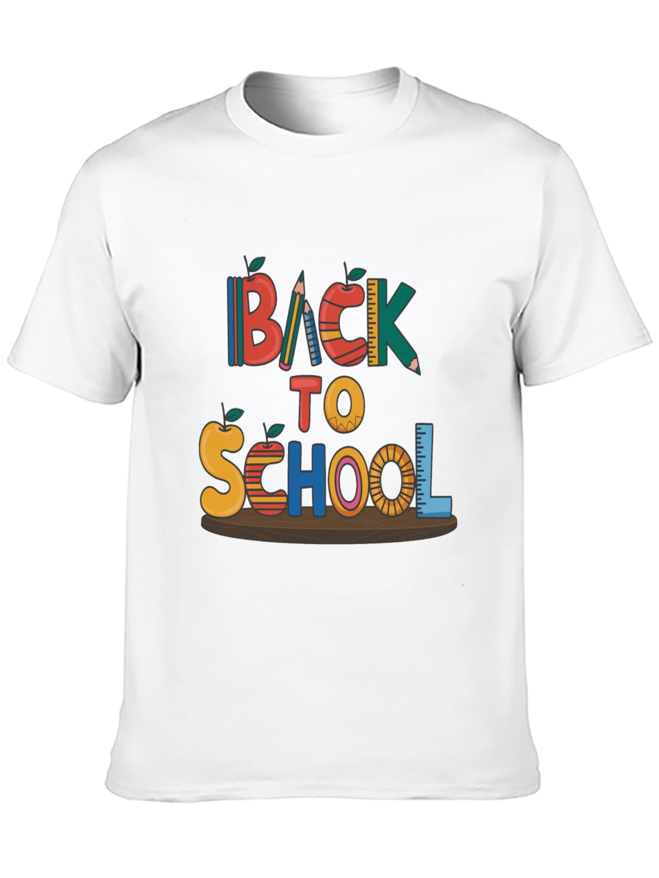 Black Back To School T-Shirt view 10