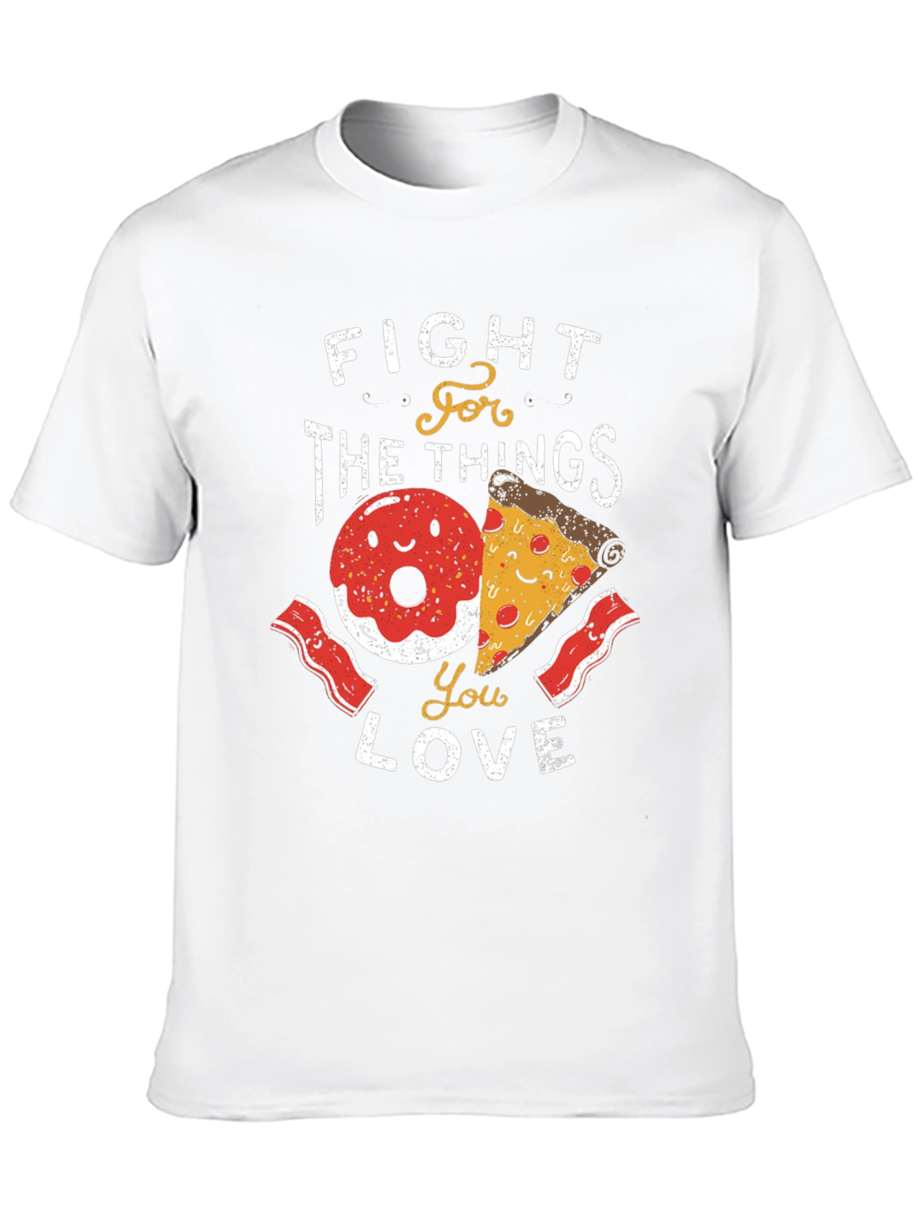Black Fight For The Things You Love T-Shirt view 10