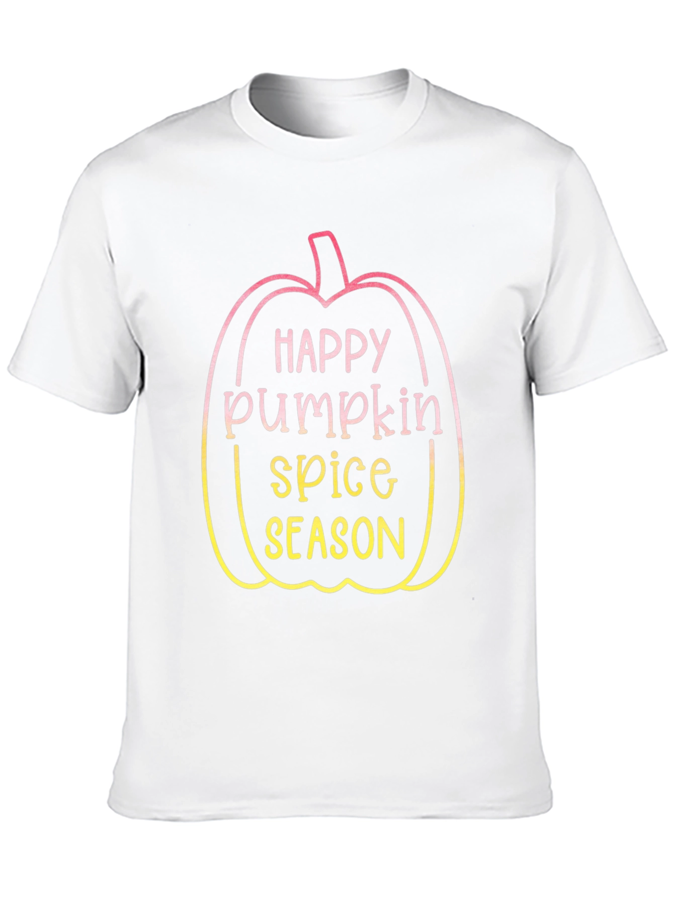 Black Happy Pumpkin Spice Season T-Shirt view 10