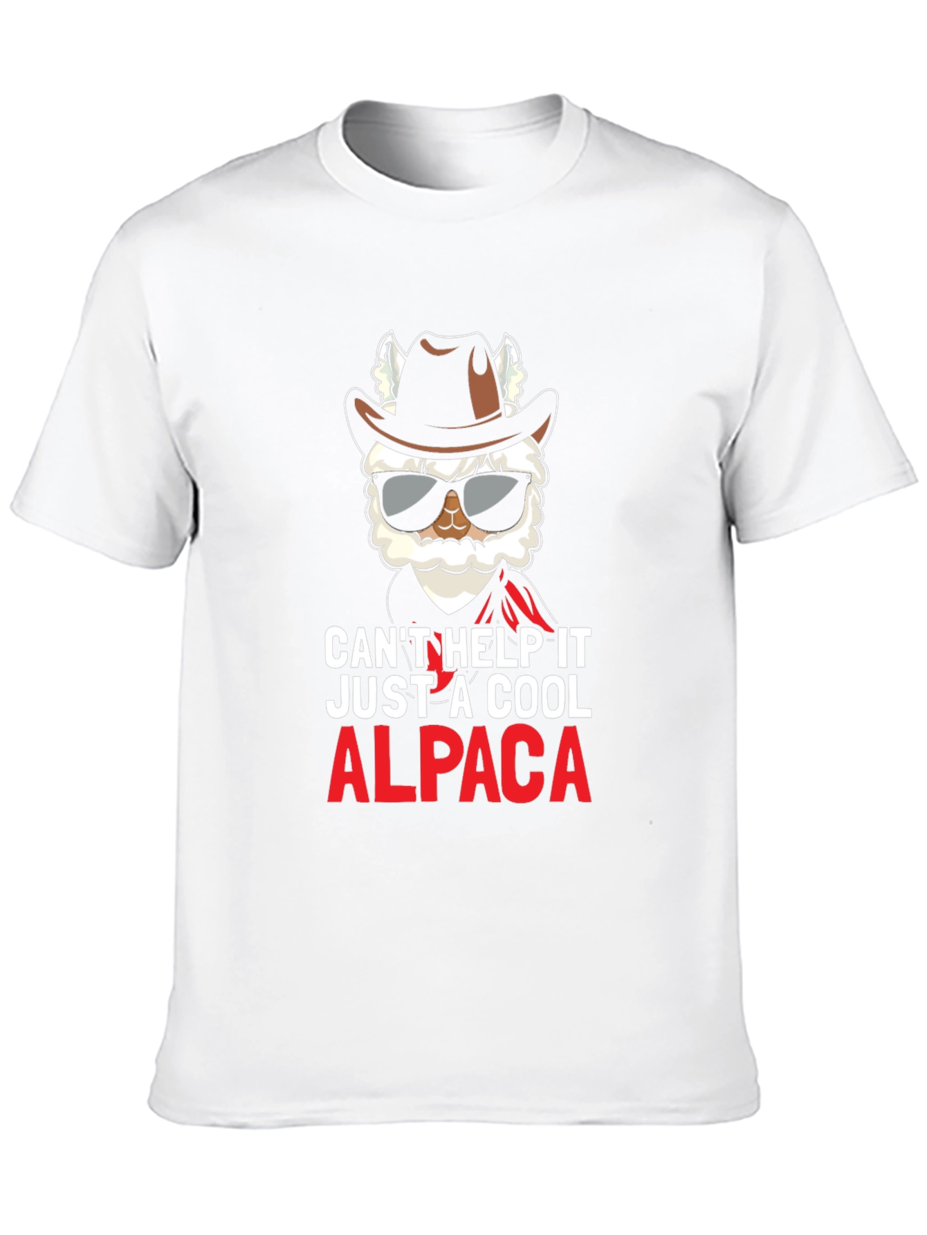 Black Cool Alpaca T-Shirt view 10