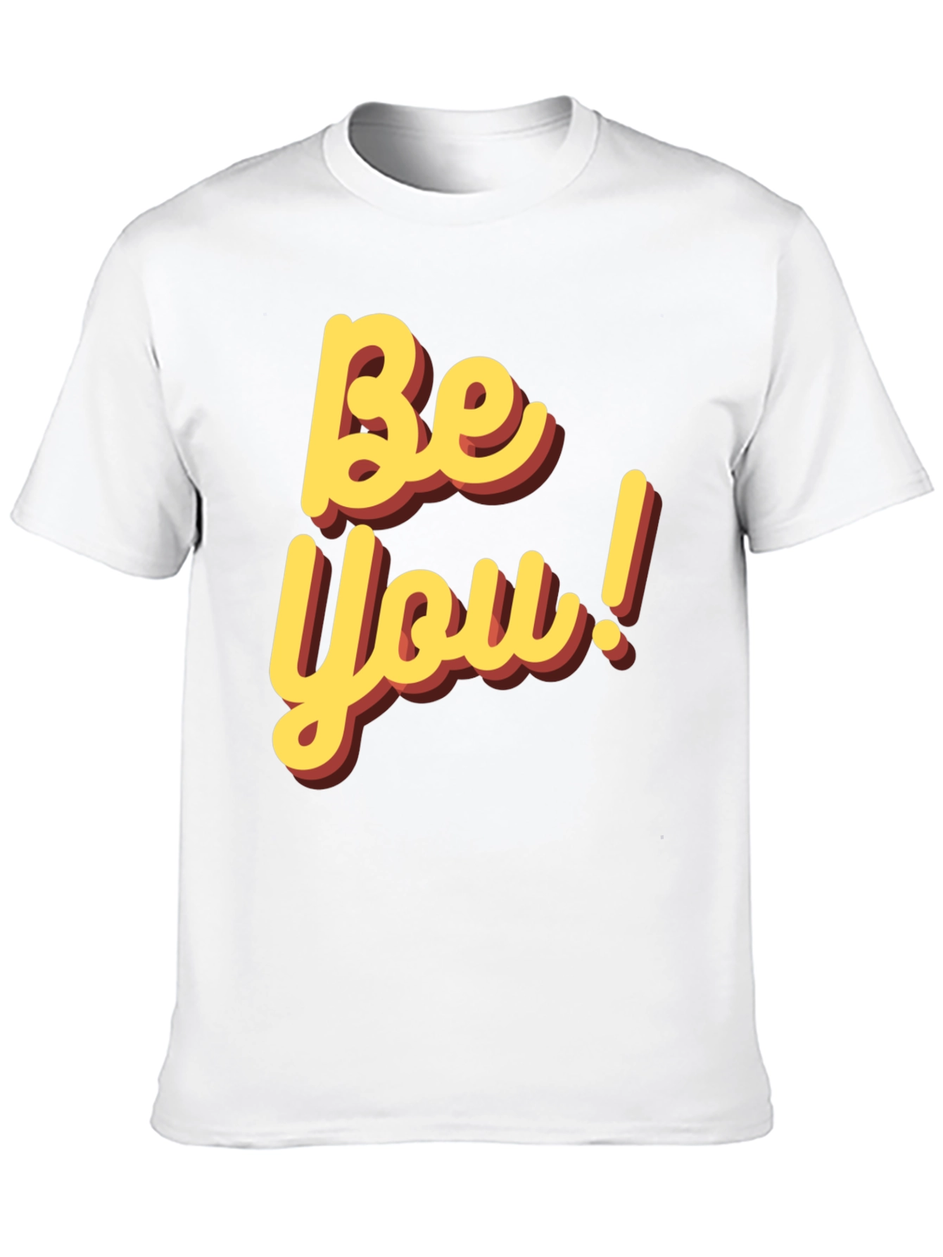 Black Be You! Graphic Tee - Casual Wear view 10