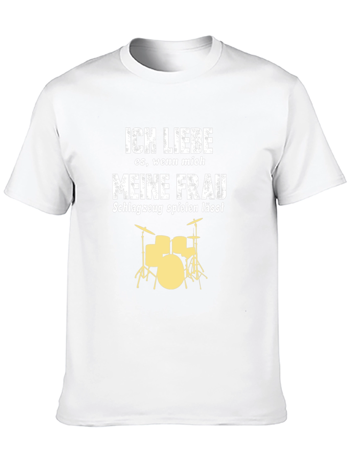 Black Ich Liebe Meine Frau Drummer T-Shirt view 10