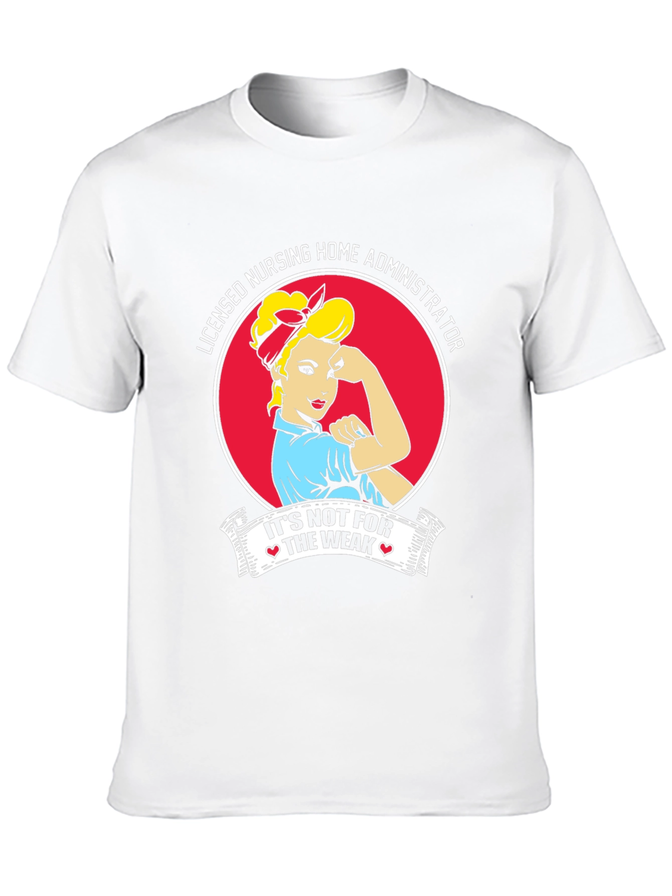 Black Licensed Nursing Home Administrator T-Shirt view 10