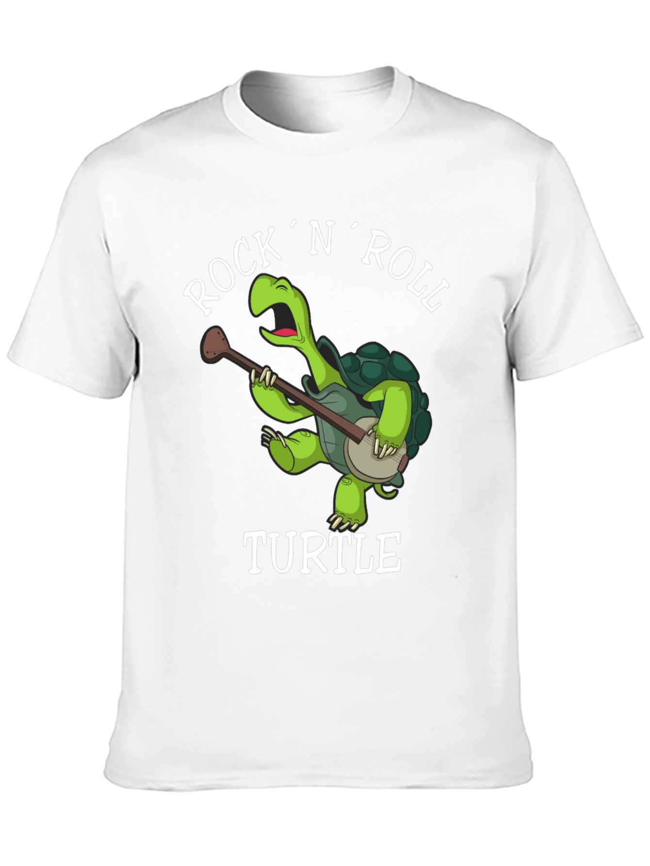 Black Rock 'N' Roll Turtle T-Shirt view 10