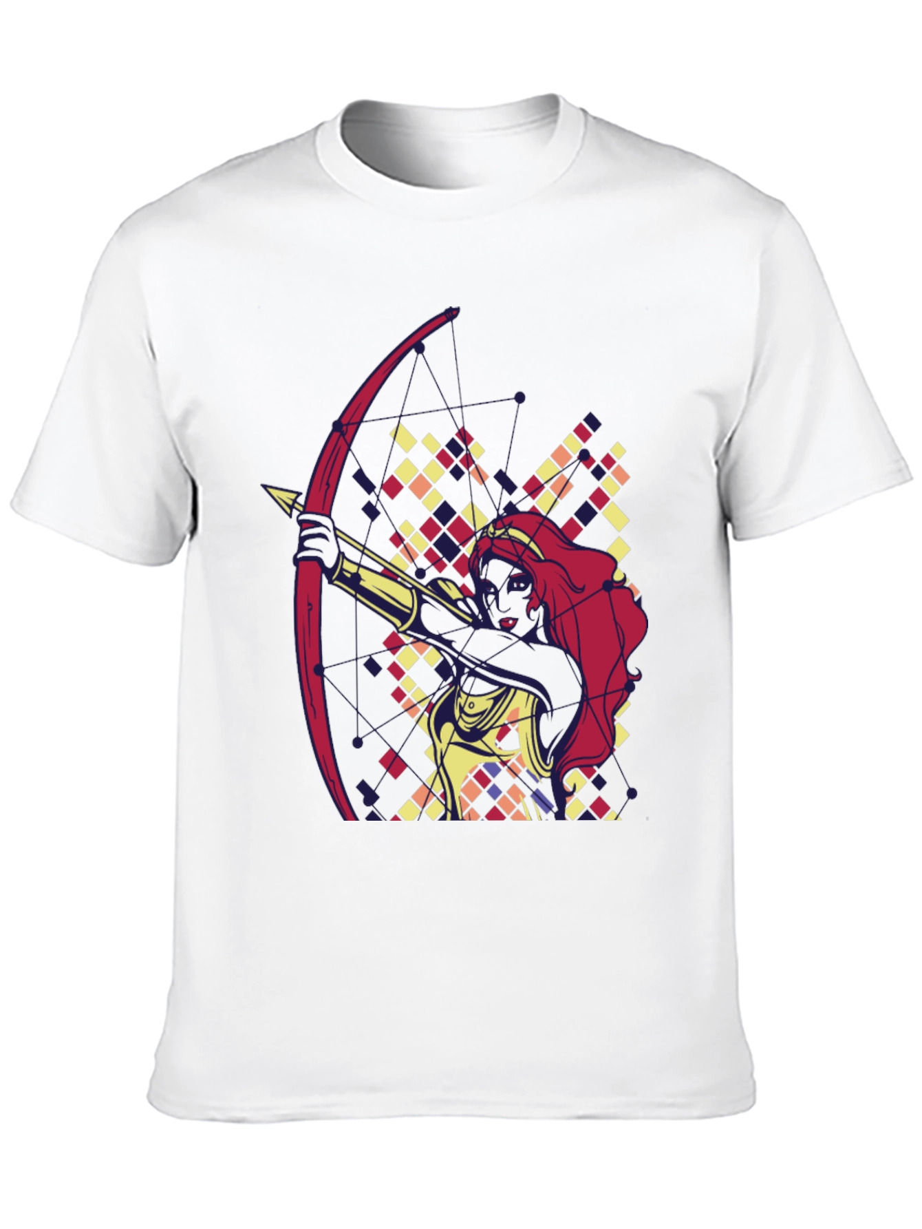 Black Archer Graphic Tee - Trendy Black T-Shirt view 10