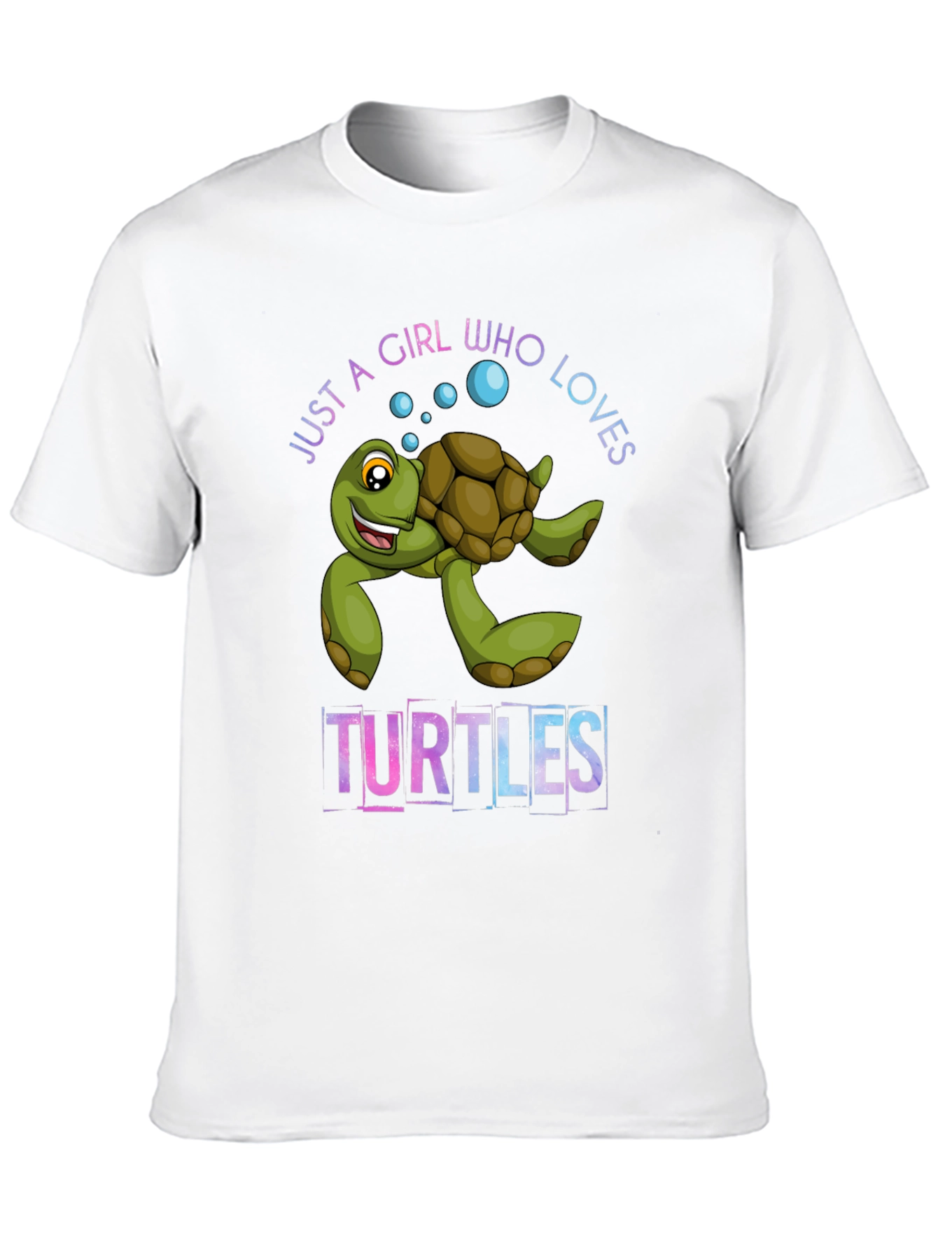 Black Girl Who Loves Turtles Graphic T-Shirt view 10