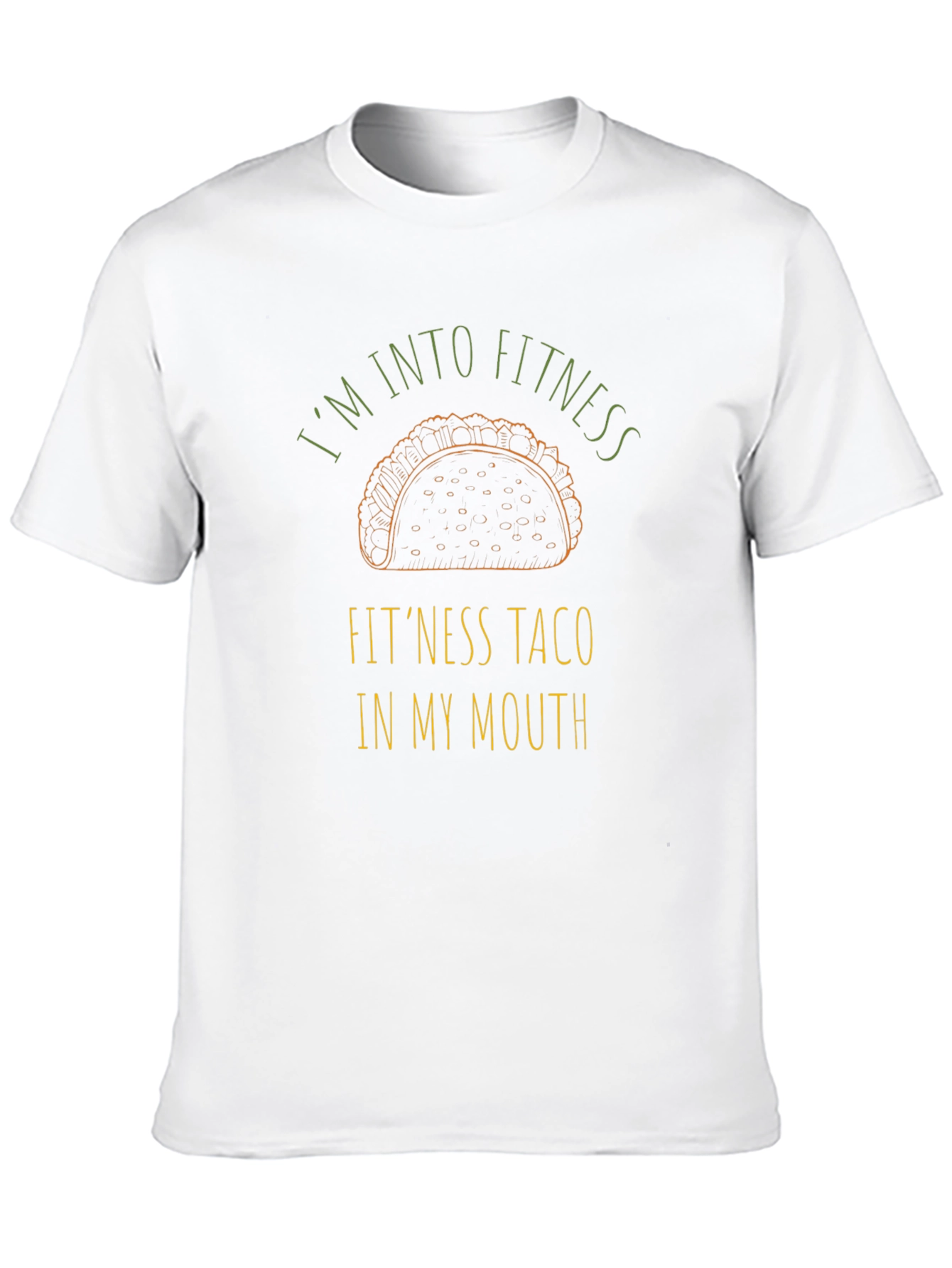 Black Funny Fitness Taco T-Shirt - Foodie Workout Tee view 10