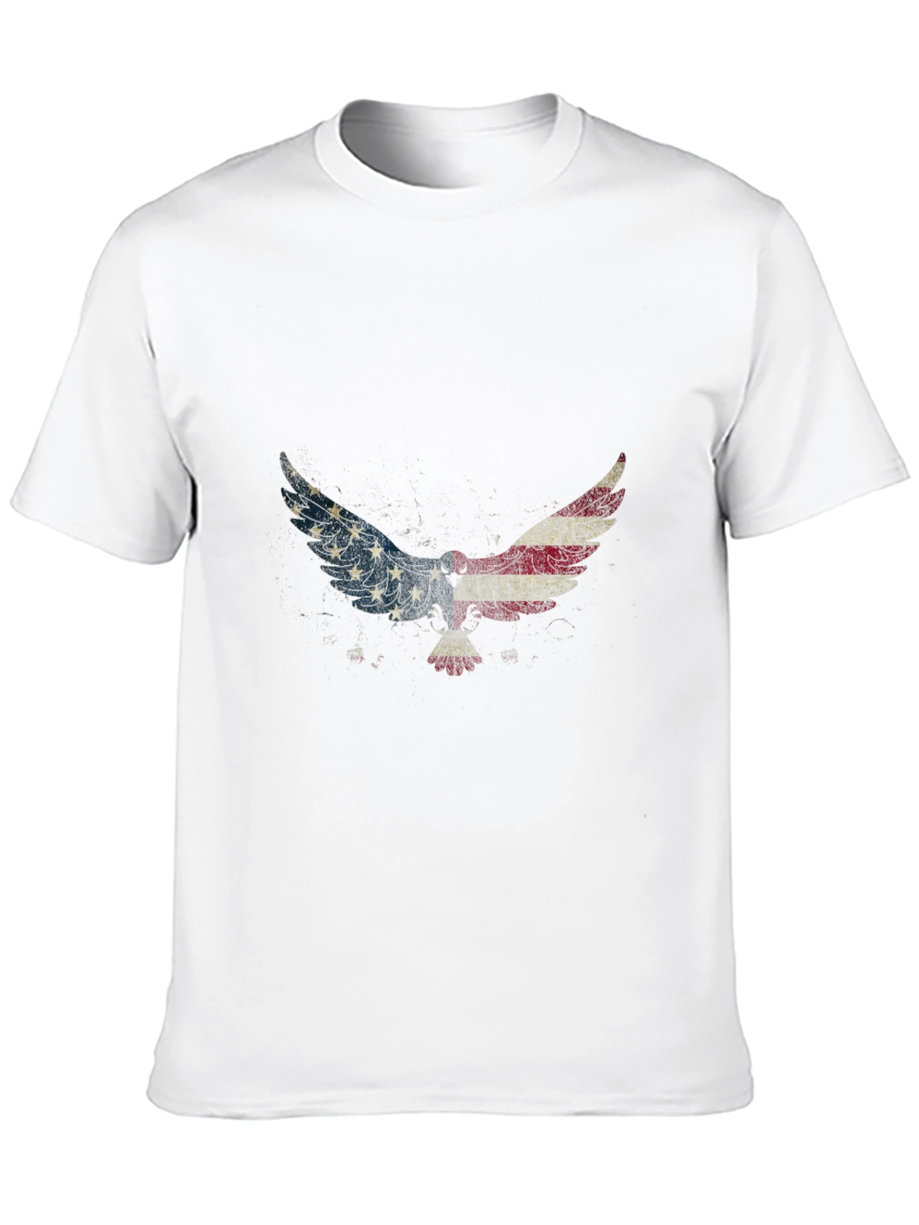 Men's Patriotic Eagle Graphic T-Shirt - 10
