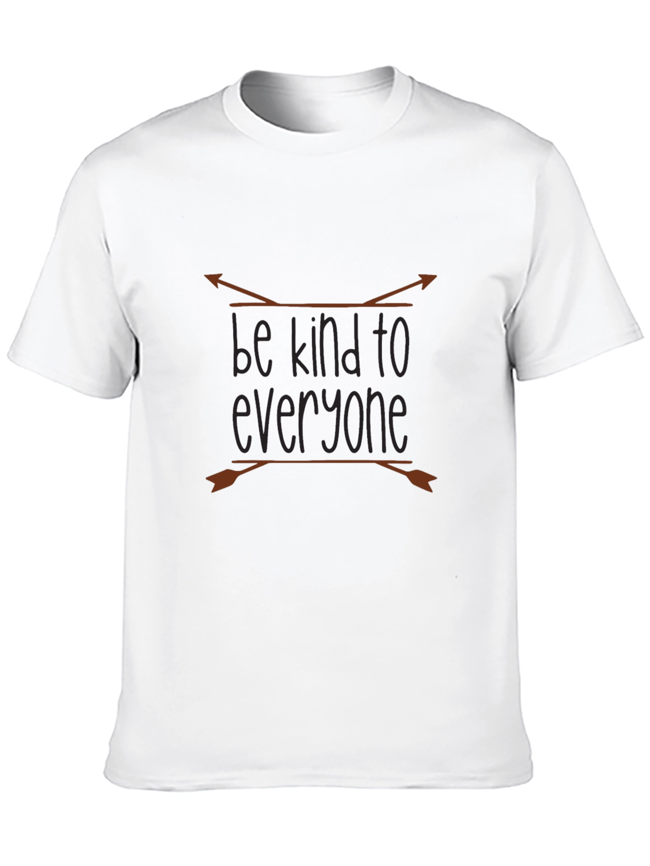 Black Be Kind to Everyone Black Graphic Tee view 10