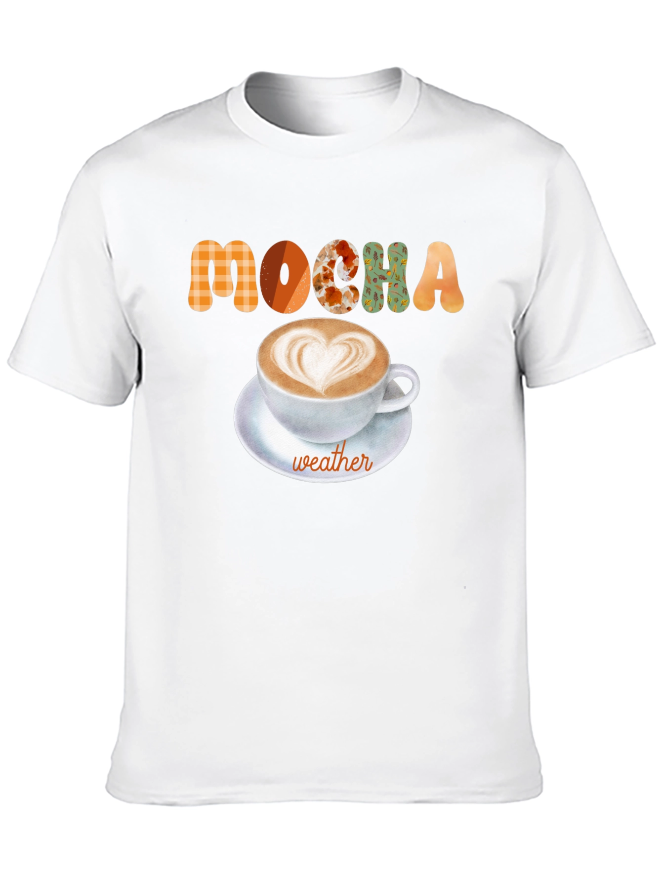Black Mocha Weather T-Shirt Fall Coffee Latte Shirt view 10