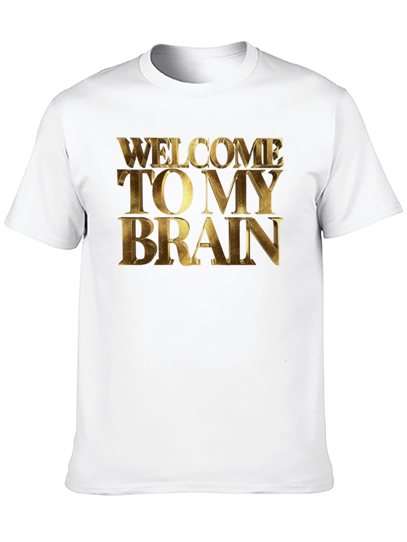 Black Welcome to My Brain T-Shirt view 10
