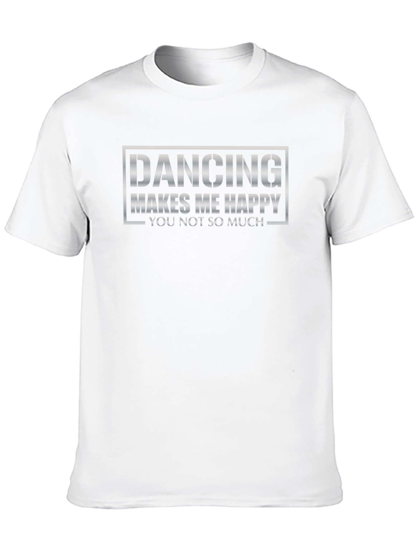 Black Dancing Makes Me Happy Graphic T-Shirt view 10