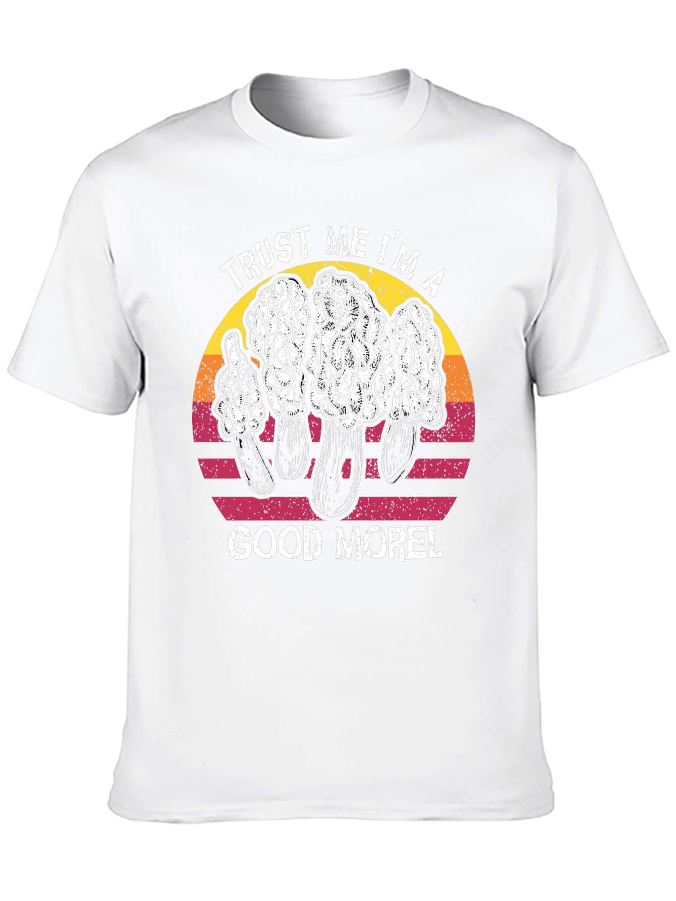 Black Trust Me I'm A Good Morel T-Shirt view 10