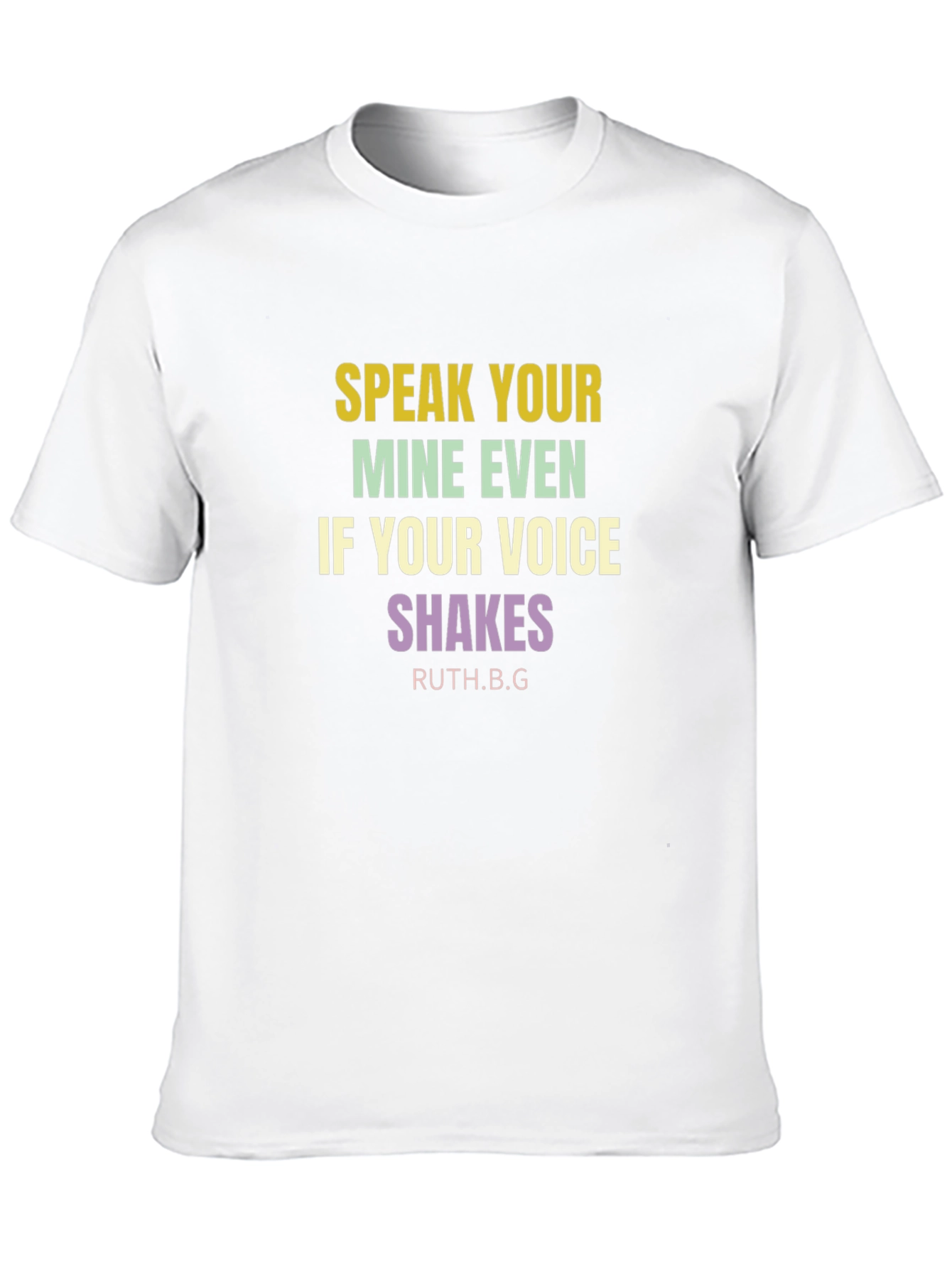 Black Speak Your Mind T-Shirt view 10