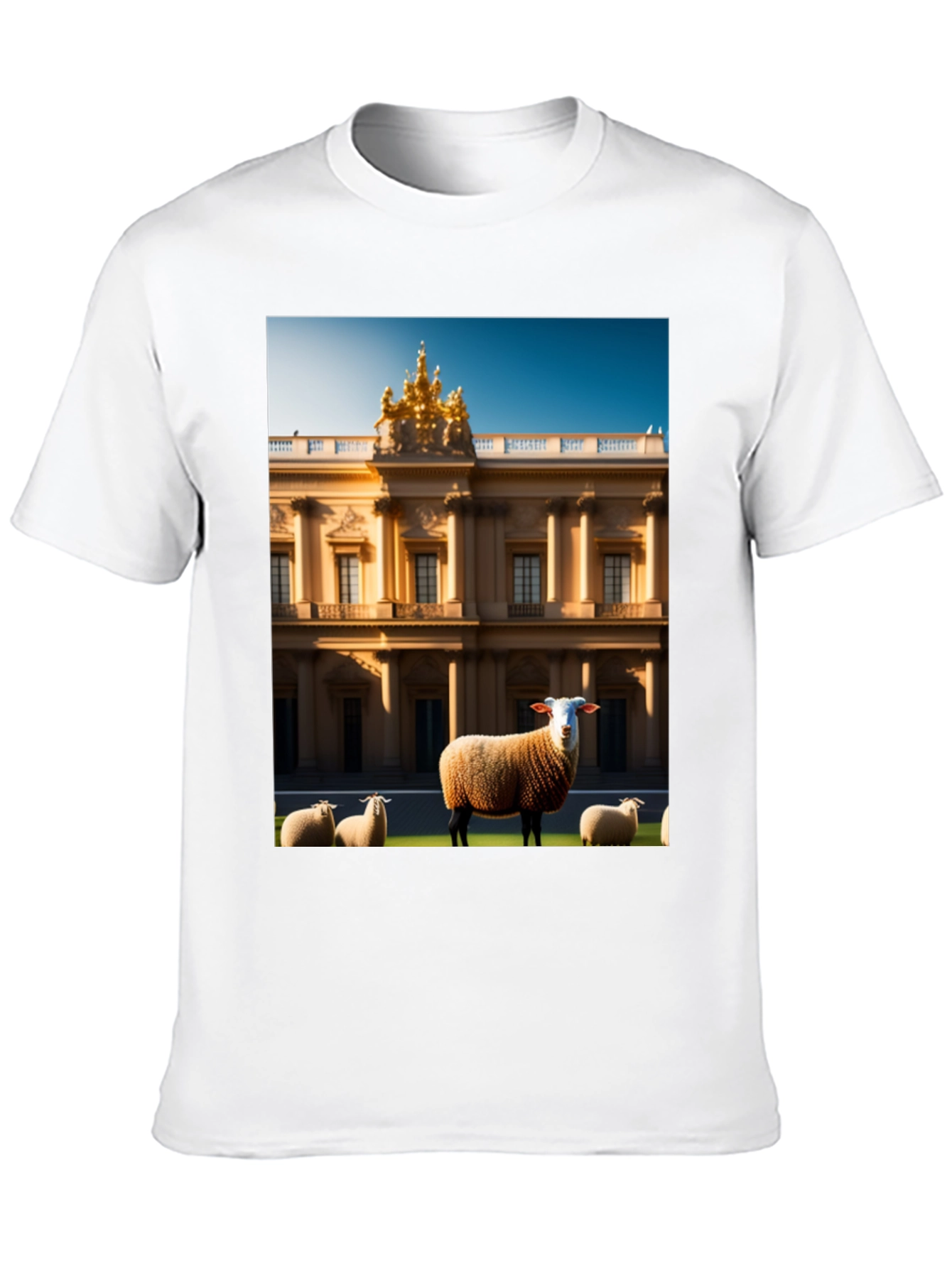 Black Sheep and Mansion Graphic Tee view 10