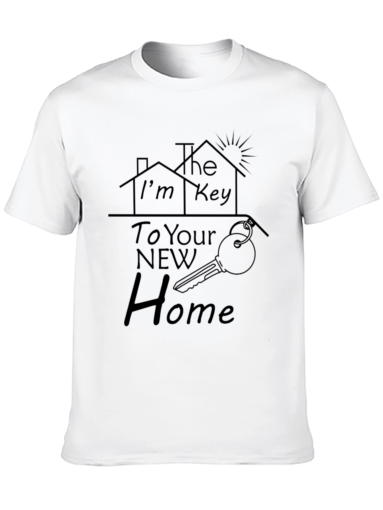 Black Realtor Key to New Home T-Shirt view 10
