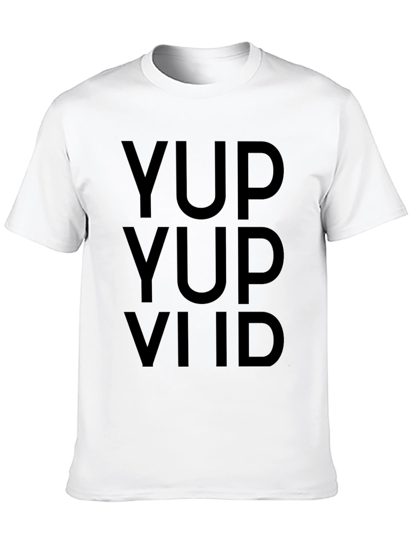 Black Yup Yup Viid Graphic Tee - Black view 10