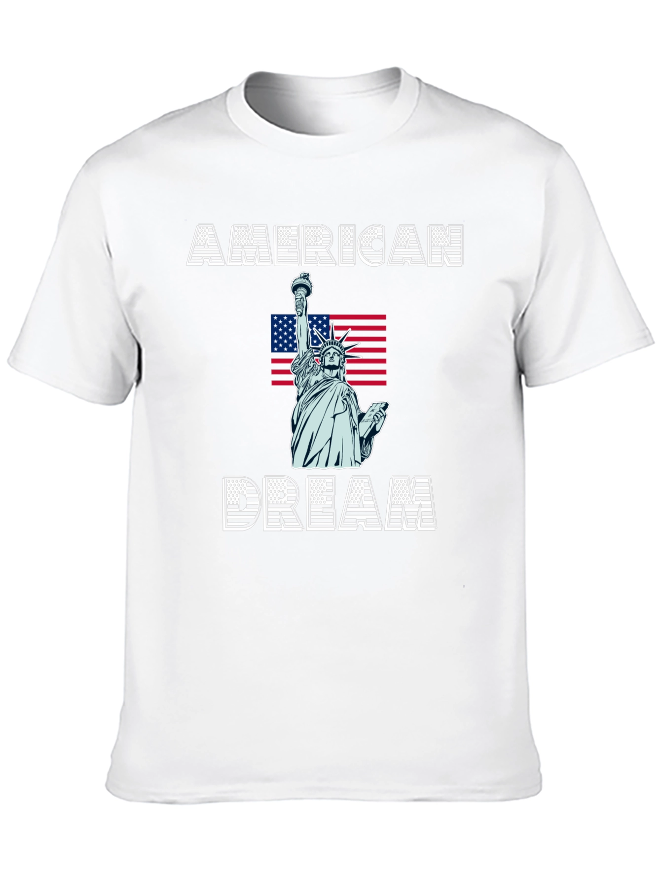 Black American Dream Graphic T-Shirt view 10