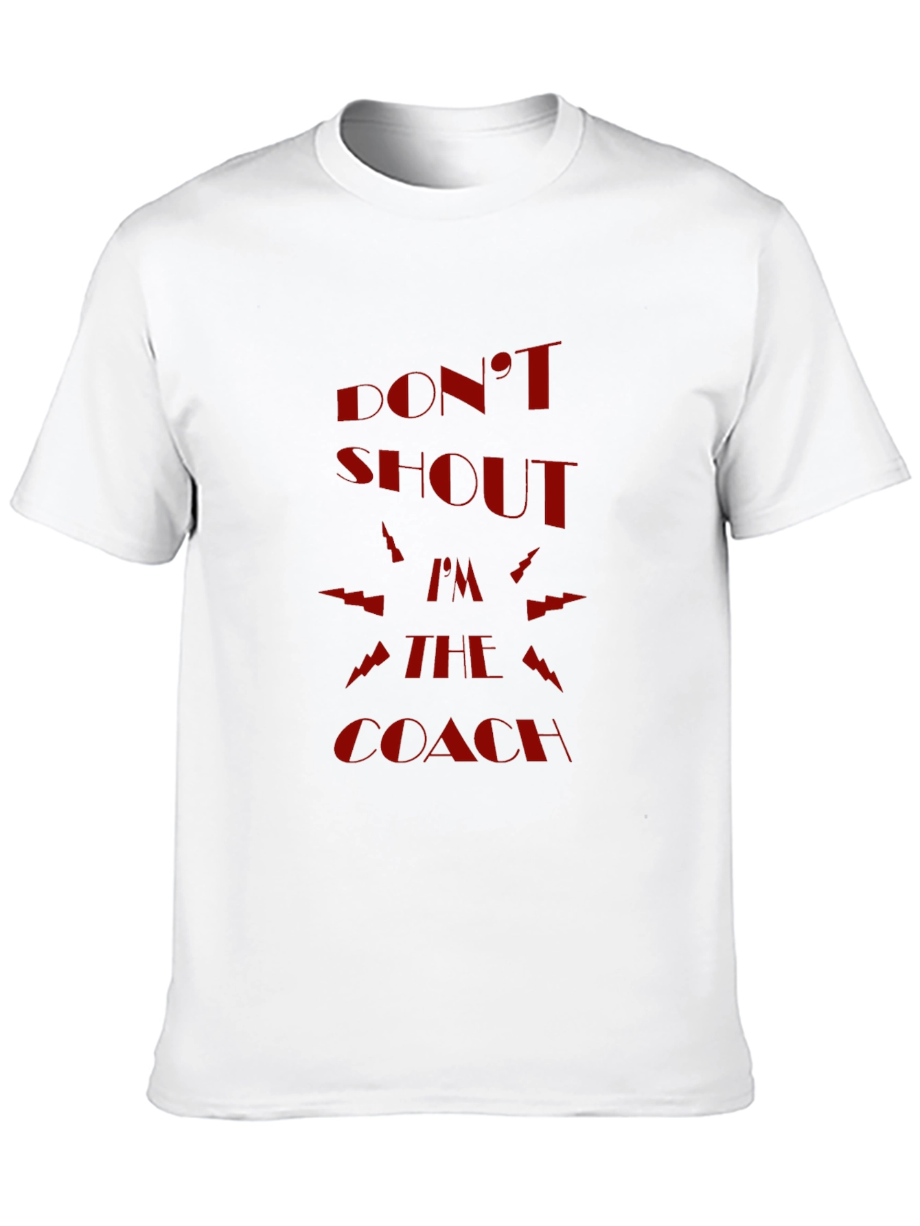 Black Don't Shout I'm The Coach Graphic Tee view 10