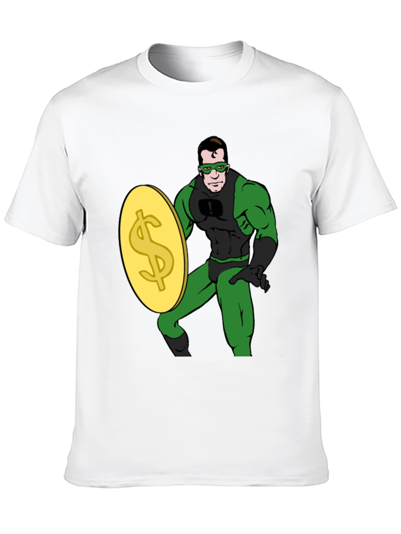 Black Dollar Defender T-Shirt view 10