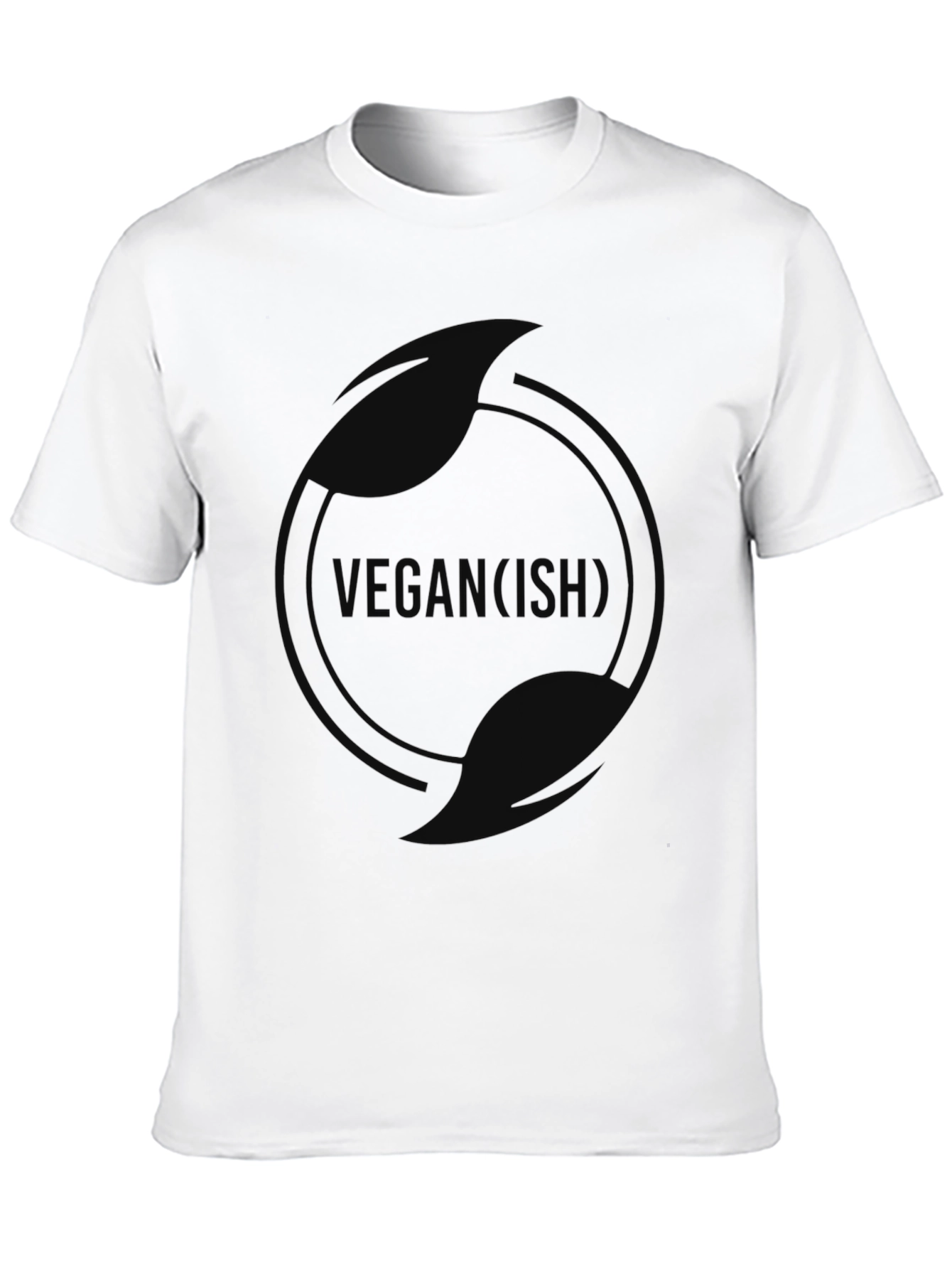 Black Vegan-ish Black T-Shirt view 10