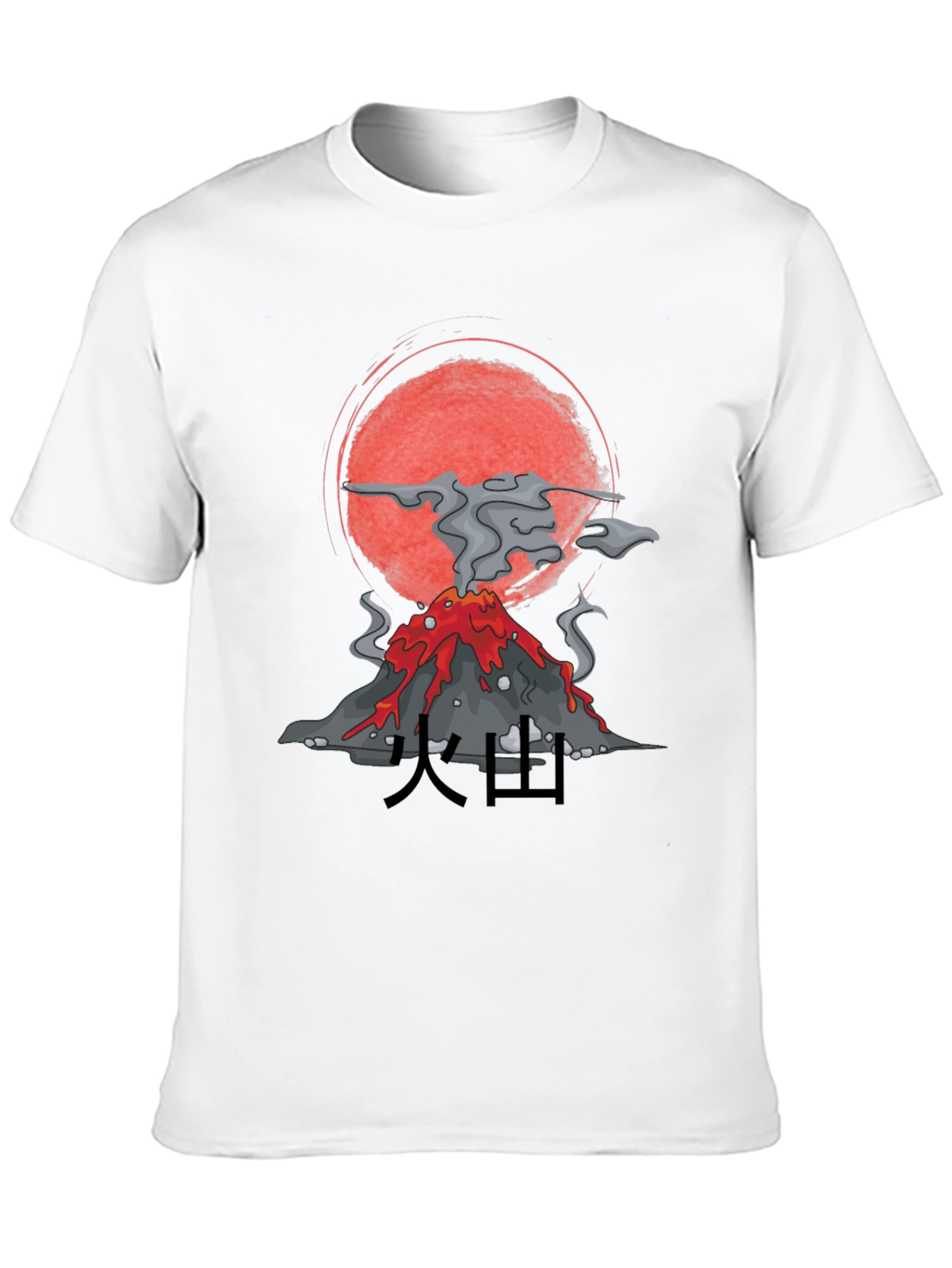 Black Volcano Graphic Tee - Stylish & Unique Design view 10