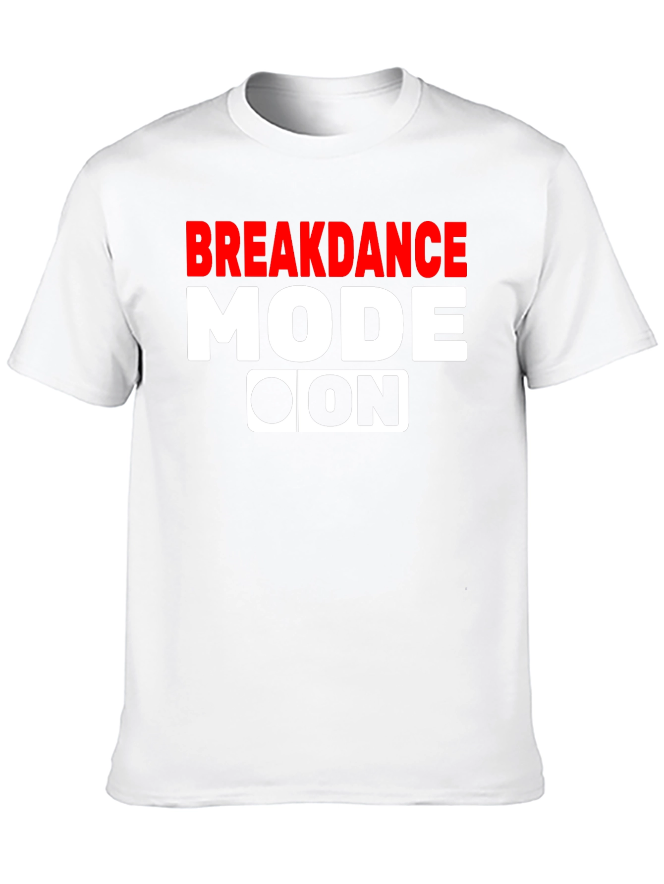 Black Breakdance Mode On Graphic Tee view 10