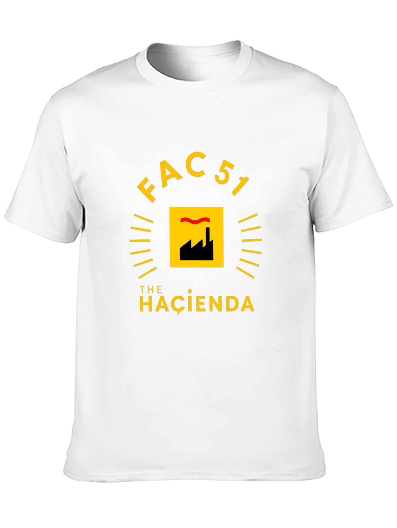 Black FAC 51 The Hacienda T-Shirt - Black view 10