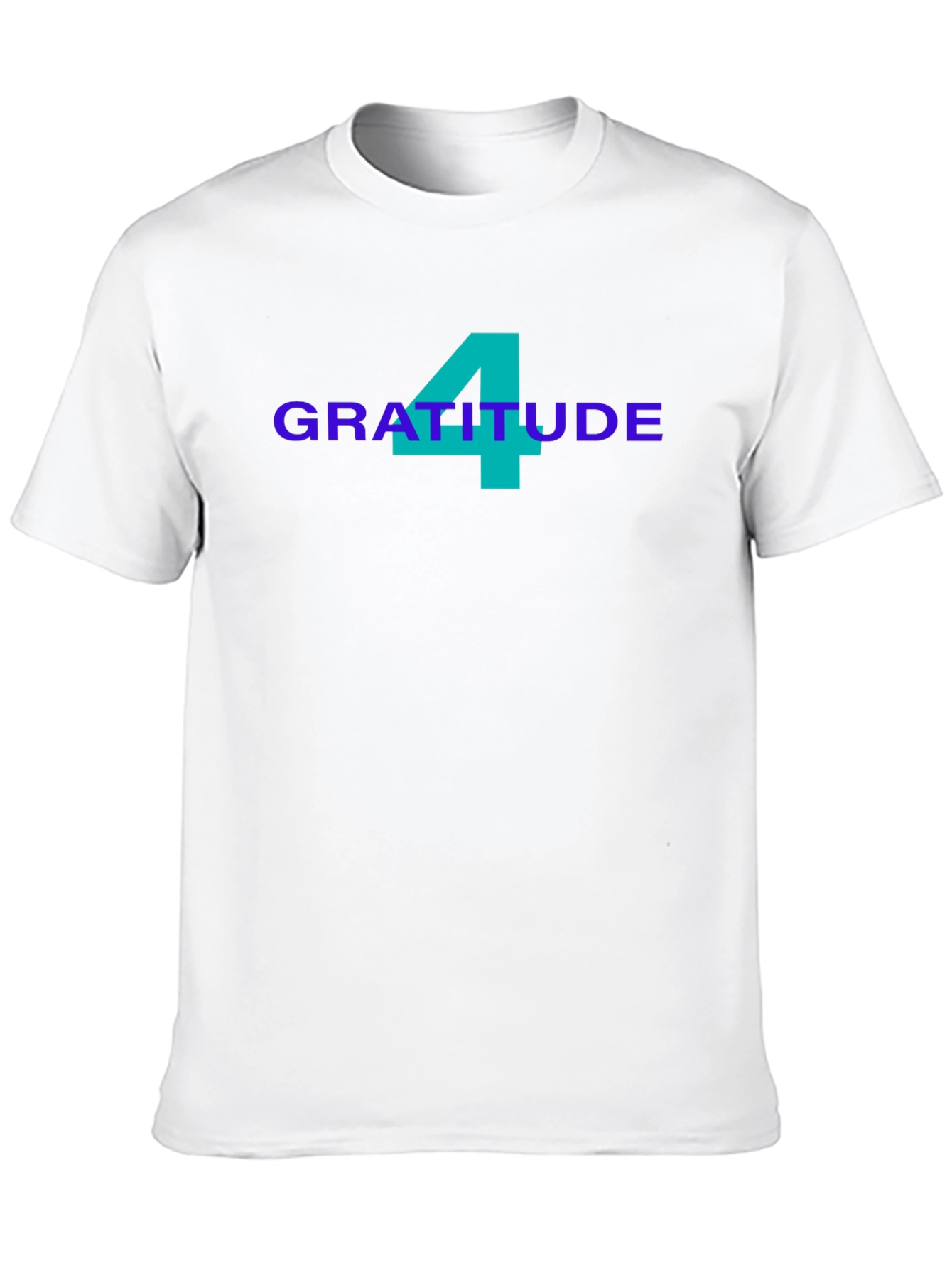 Black Gratitude Tee - Stylish Graphic Print T-Shirt view 10